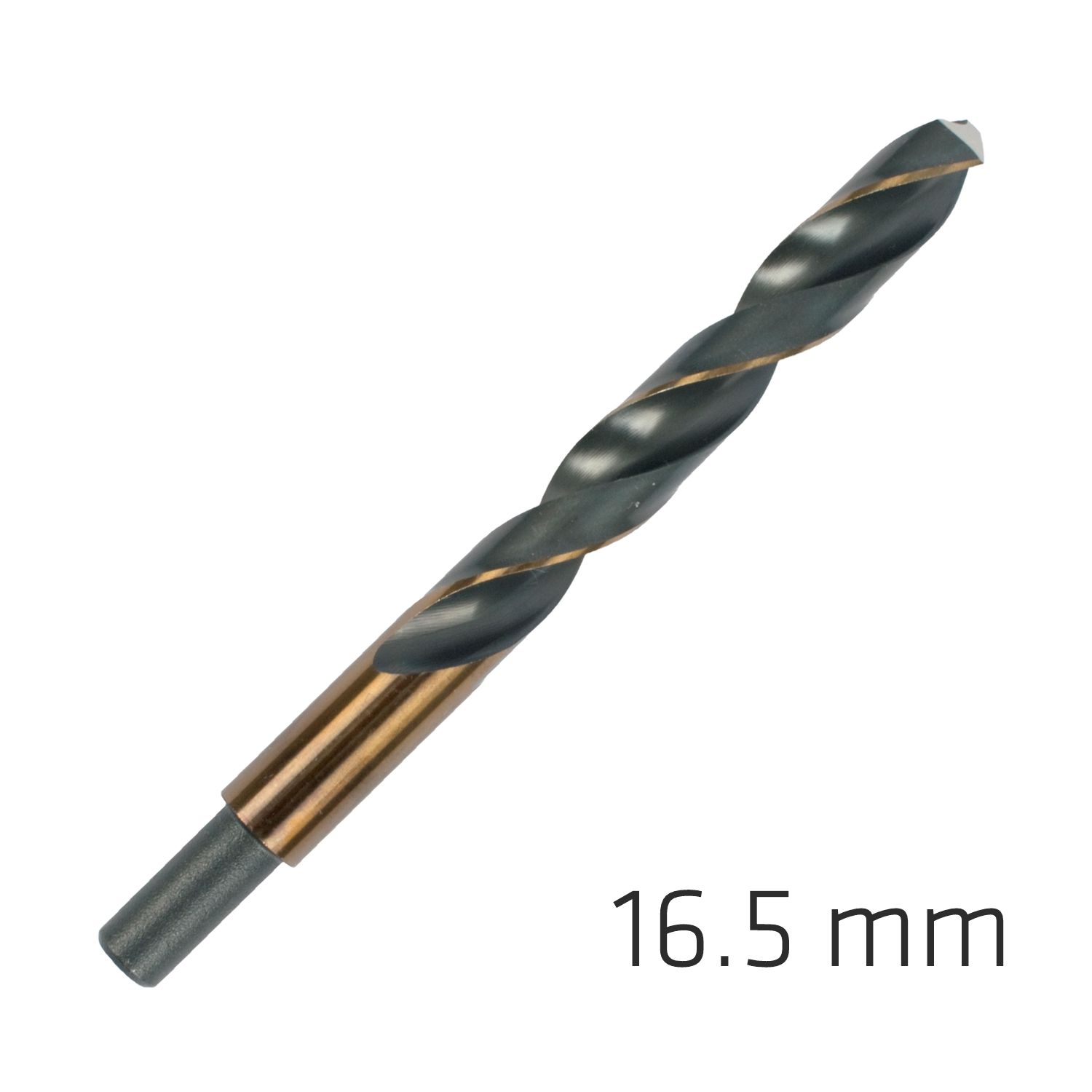 Hss Sprint Master 16.5mm Red Shank 12.5mm X1 Sleeved Din338 ALPEN Dril