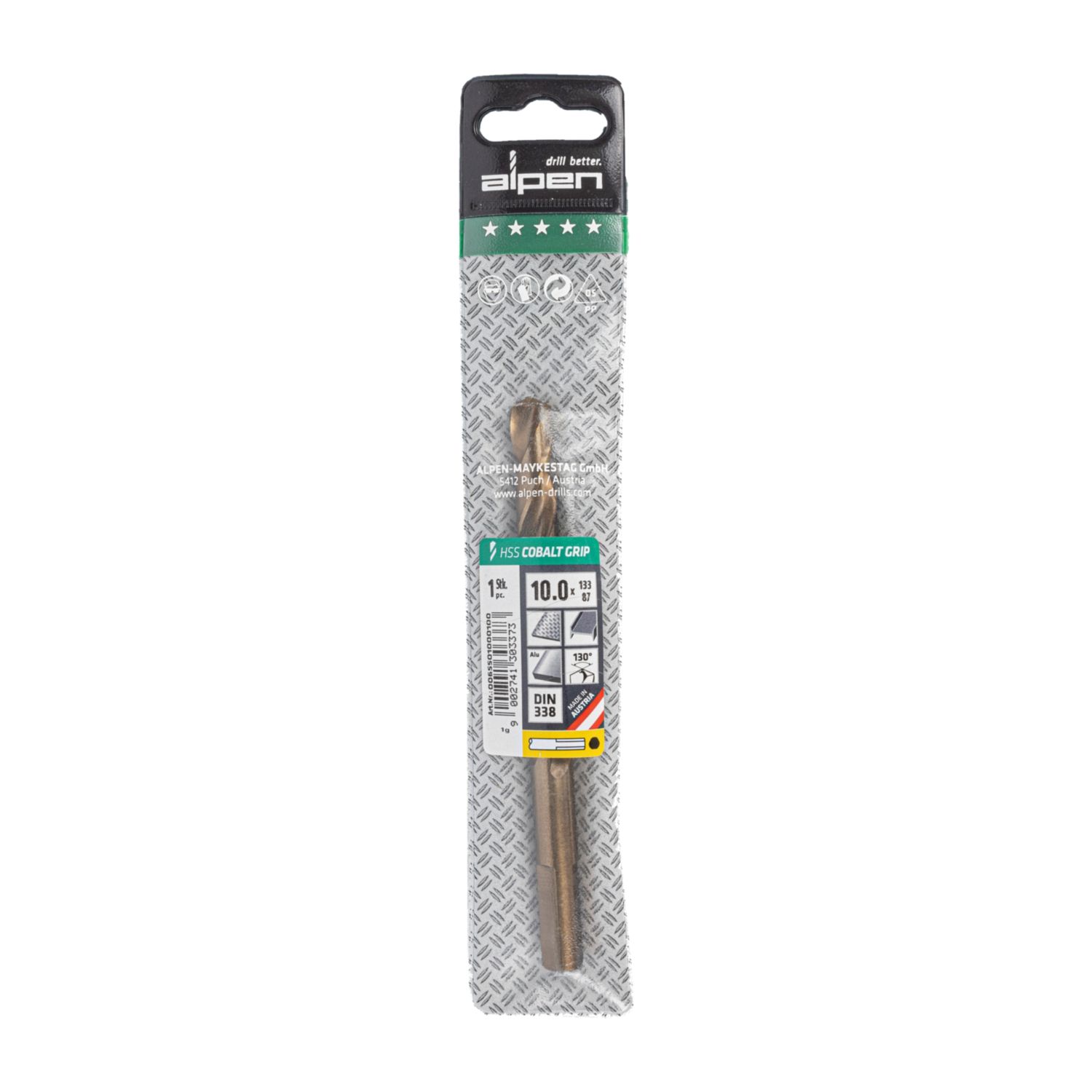 Hss Cobalt 10.0 Plw Grip 3-sided