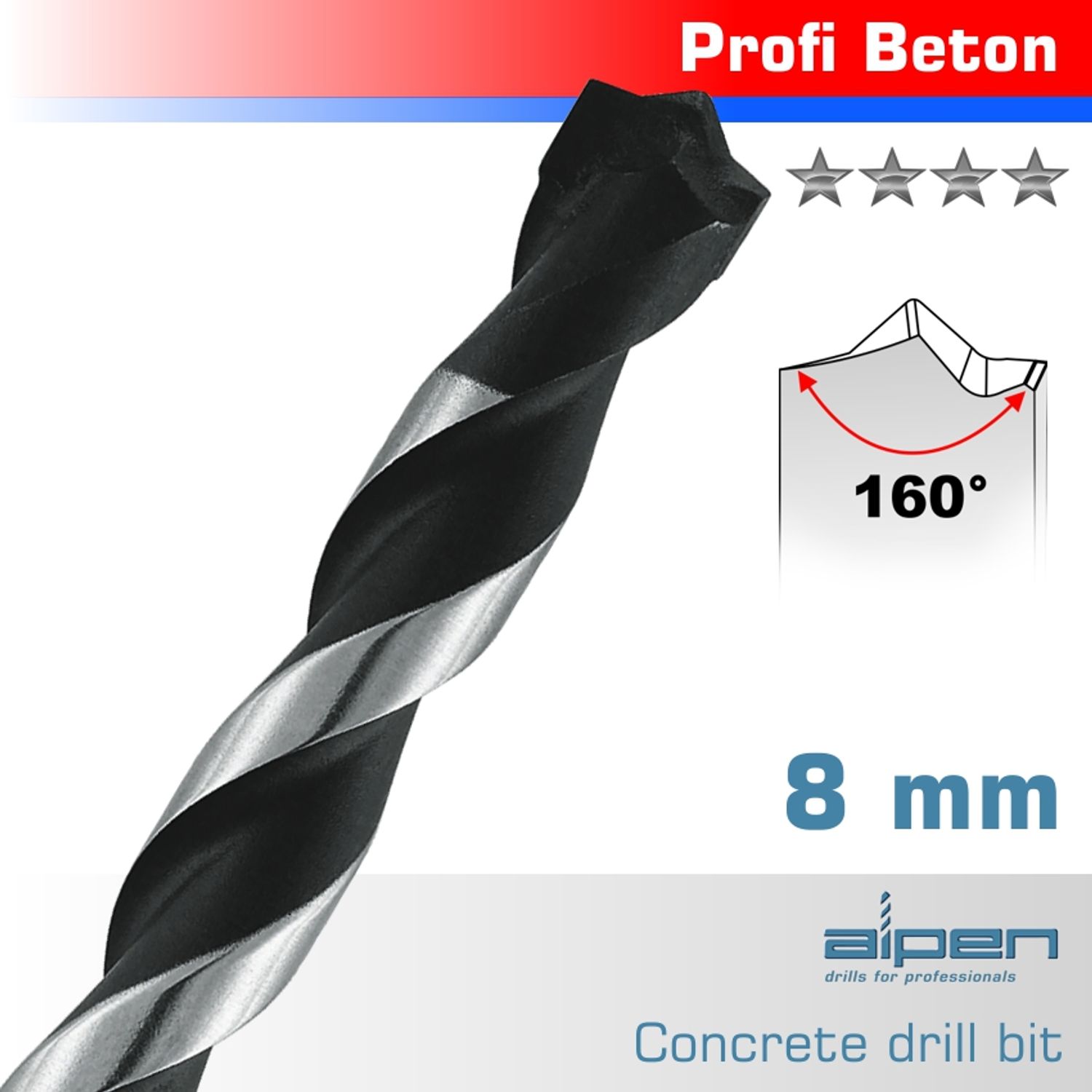Concrete Profi Beton Drill Bit 8.0 X 150mm