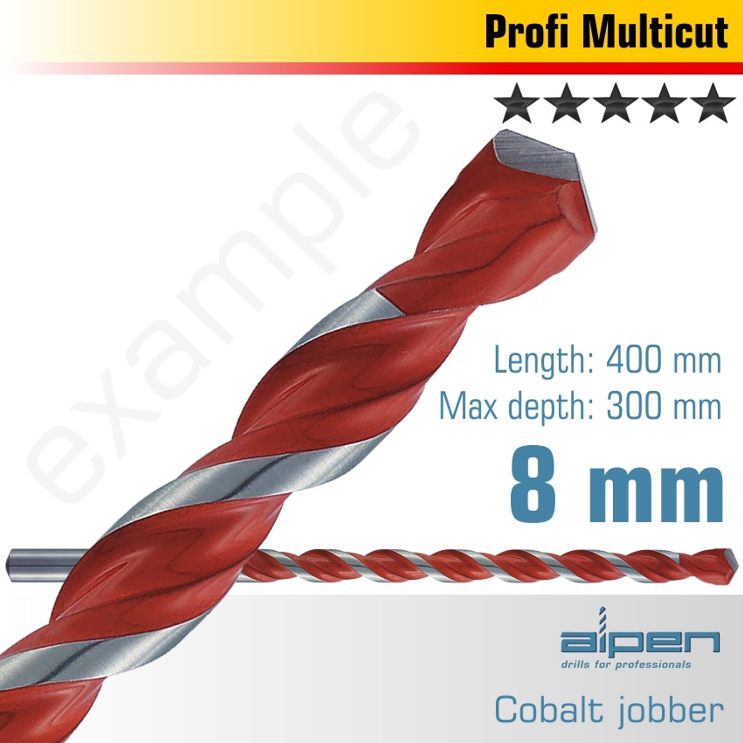 Profi Multicut Drill Bit 400 X 8mm