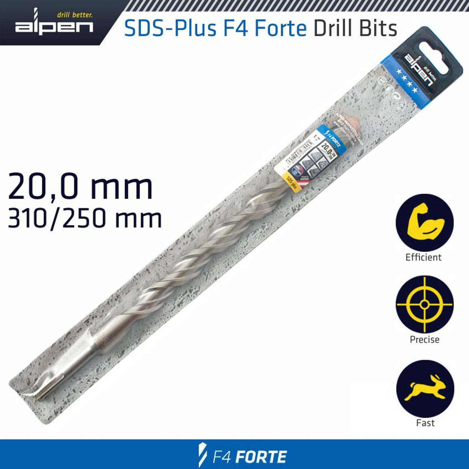 Sds Plus Drill Bit 310 X 250 20.0mm