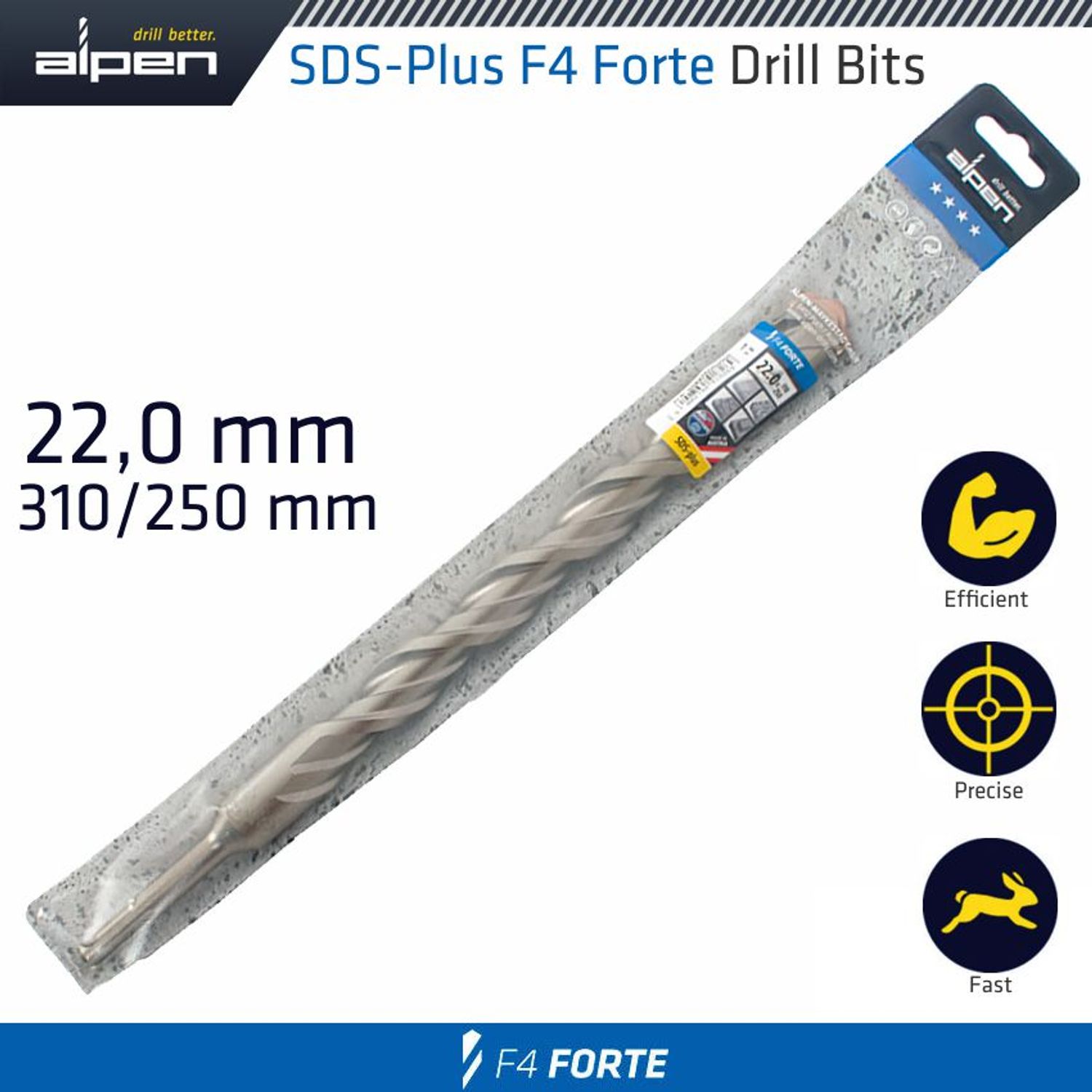 Sds Plus Drill Bit 310 X 250 22.0mm
