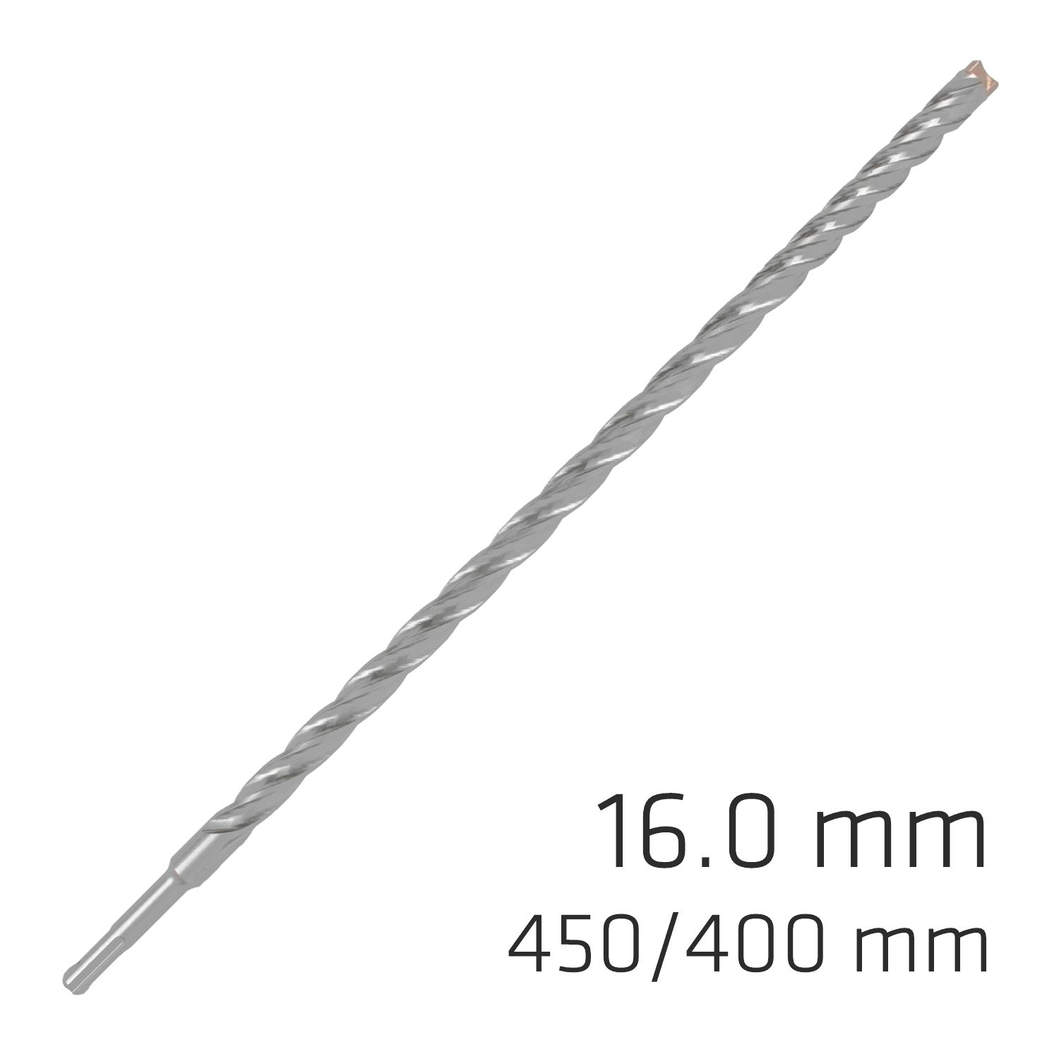 Force X 16.0 X 450/400 Sds-plus Rebar Drill Bit X4 Cutting Edges