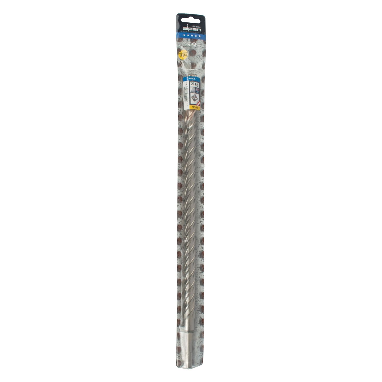 Force X 20.0 X 450/400 Sds-plus Rebar Drill Bit X4 Cutting Edges
