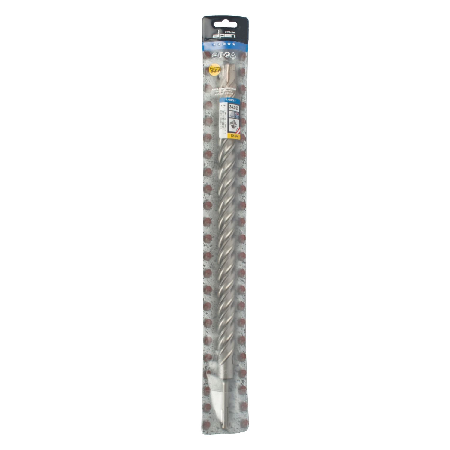 Force X 24.0 X 450/400 Sds-plus Rebar Drill Bit X4 Cutting Edges