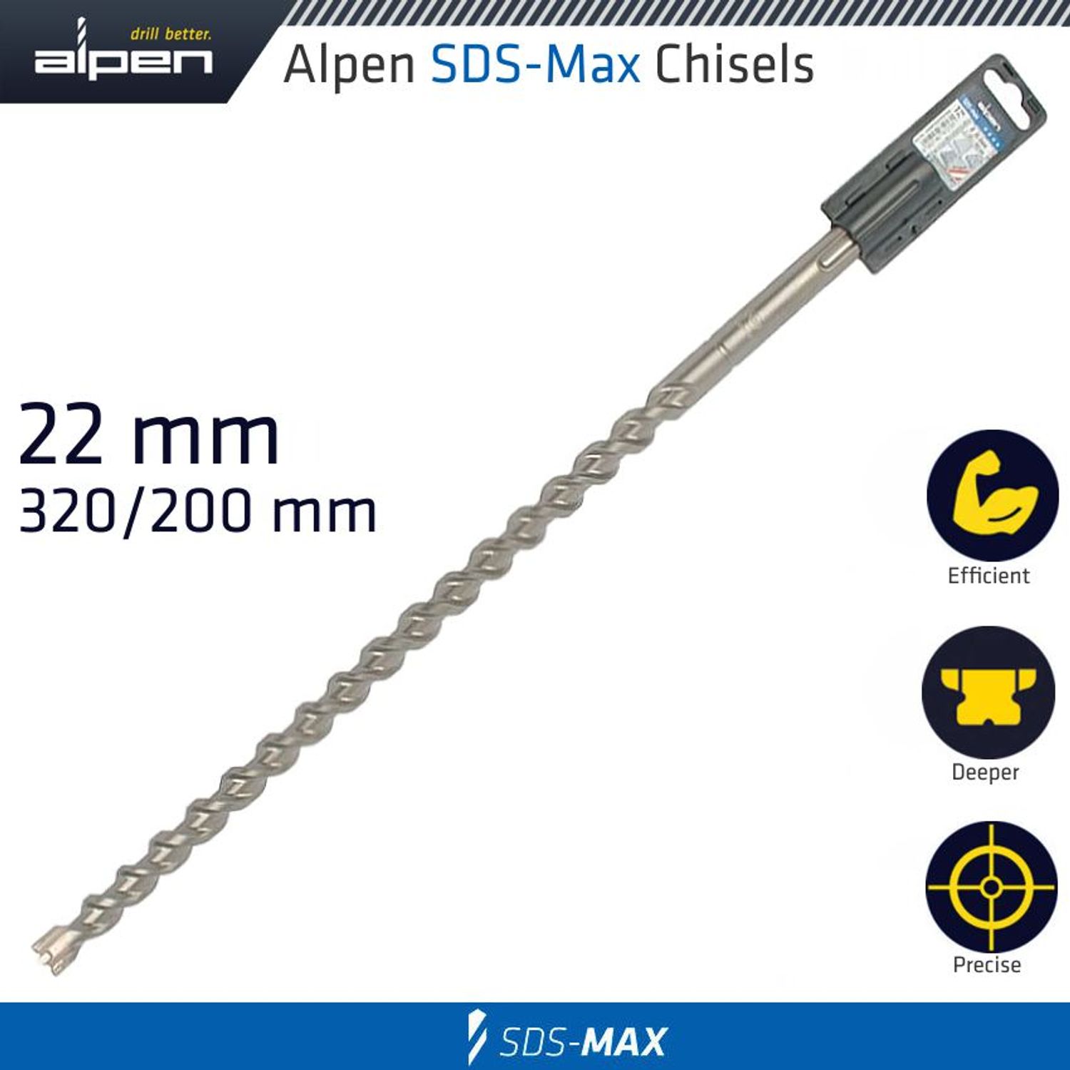 Sds Max Drill Bit 320x200 22mm