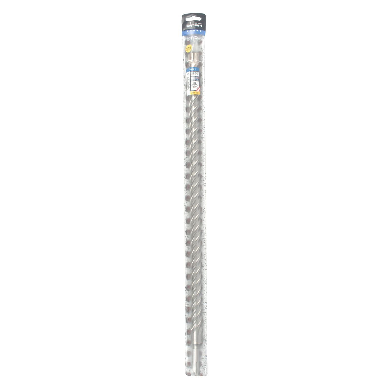 Force X 22.0 X 600/550 Sds-plus Rebar Drill Bit X4 Cutting Edges