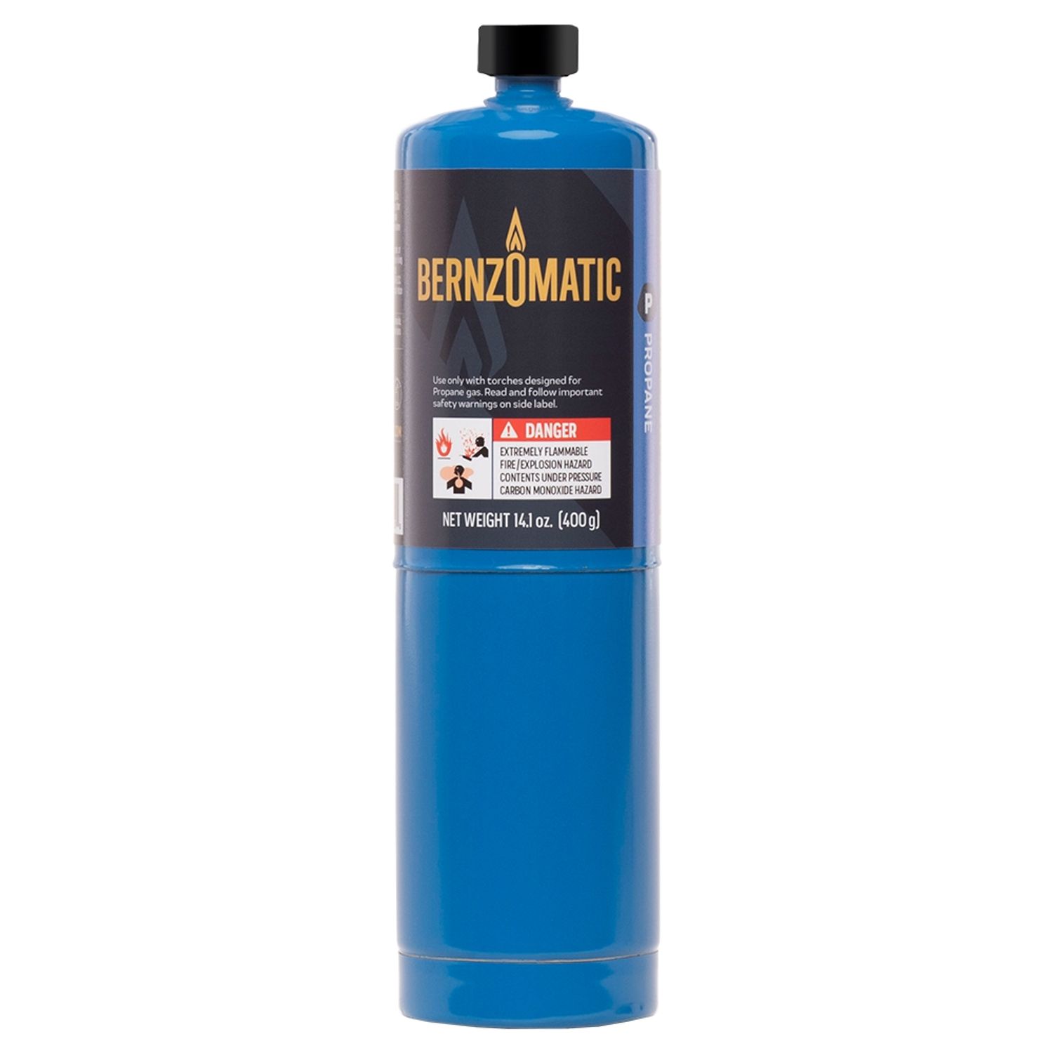 BERNZOMATIC Propane Hand Torch Cylinder 400gram (14.1oz) Tx9 (74986)