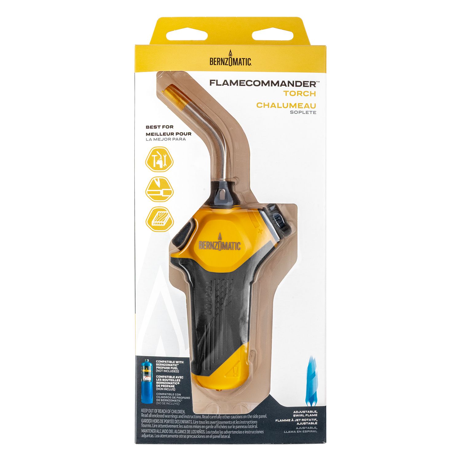Ts3700 BERNZOMATIC Flame Comamder Torch