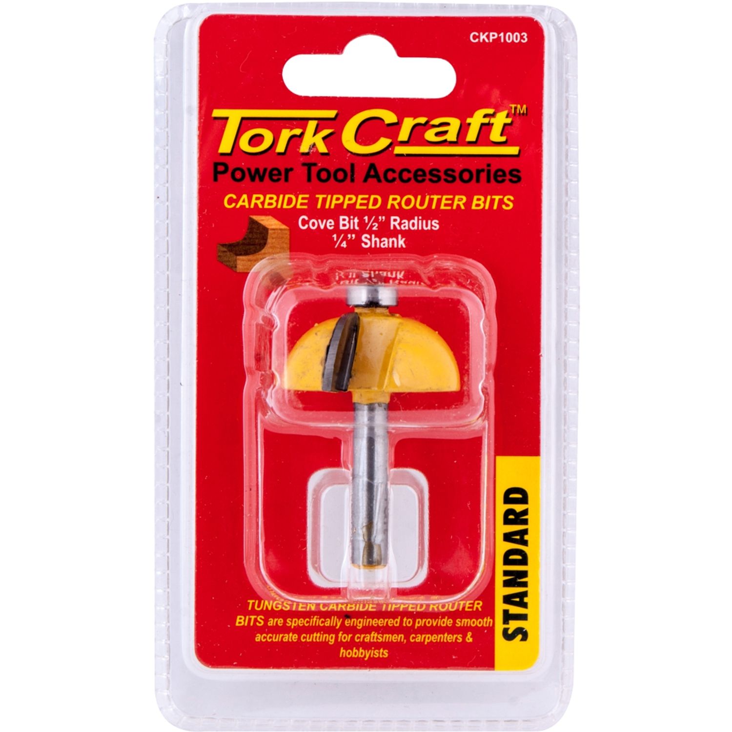 Cove Router Bit 1/2'