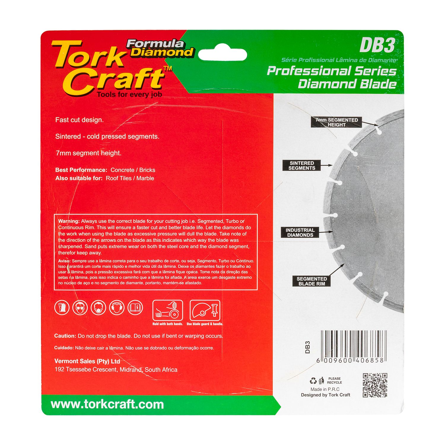 Diamond Blade Segmented 230mm