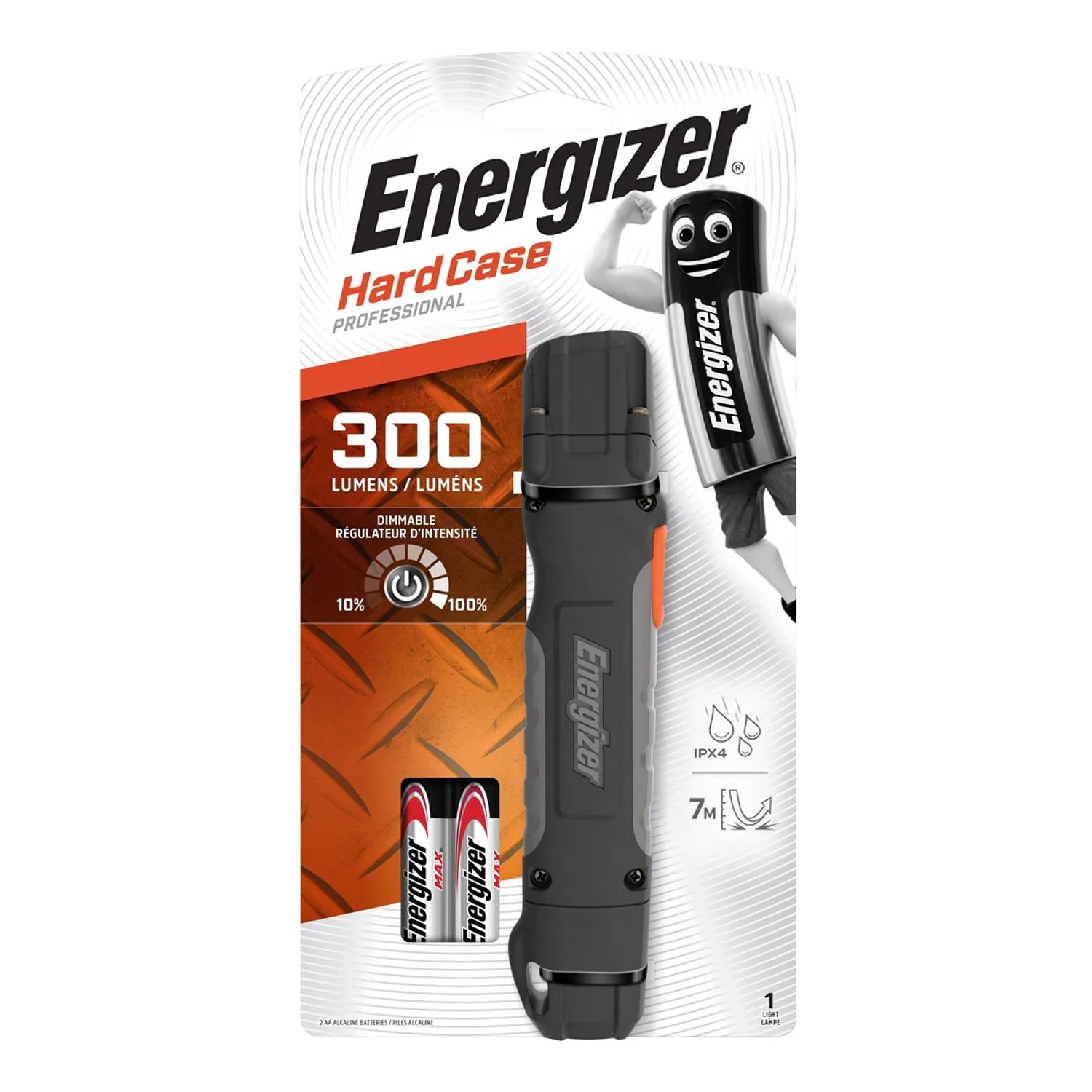 Hardcase Pro2 Aa Spotlight 300 ENERGIZER