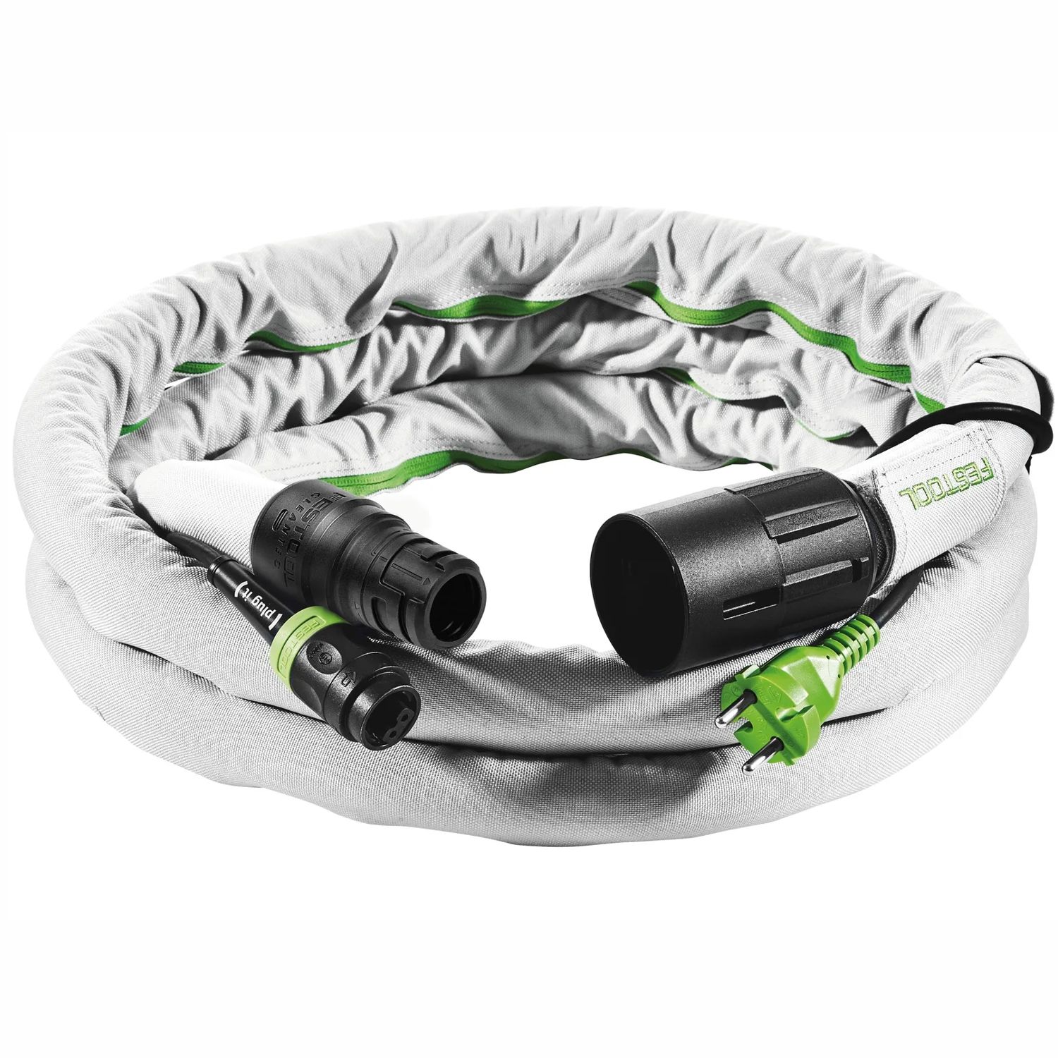 FESTOOL D 27/22x5m-AS-GQ/CT Suction Hose In Protective Sleeve With Power Cable