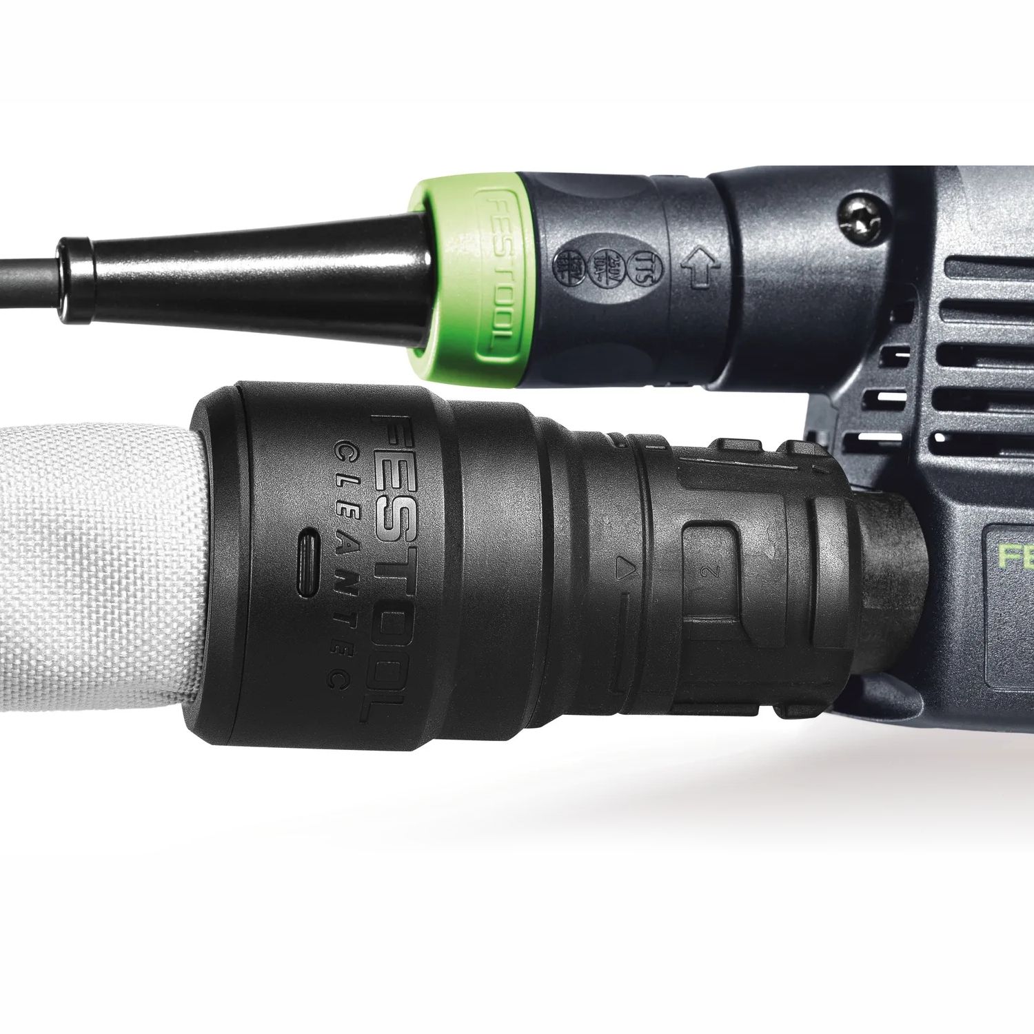 FESTOOL D 27/22x5m-AS-GQ/CT Suction Hose In Protective Sleeve With Power Cable