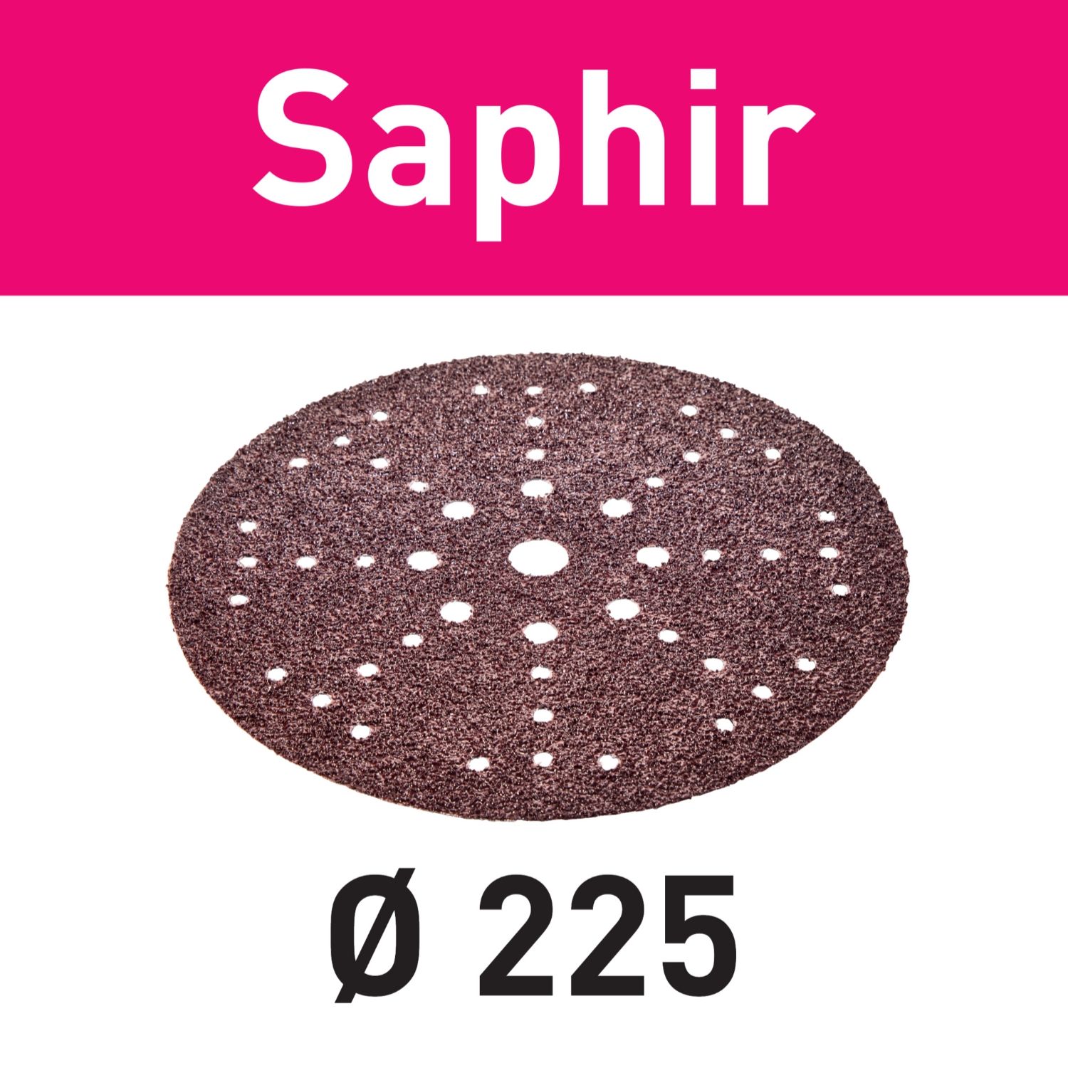 FESTOOL STF D225/48 P36 SA/25 Saphir Abrasive Discs 225mm P36 25 Piece