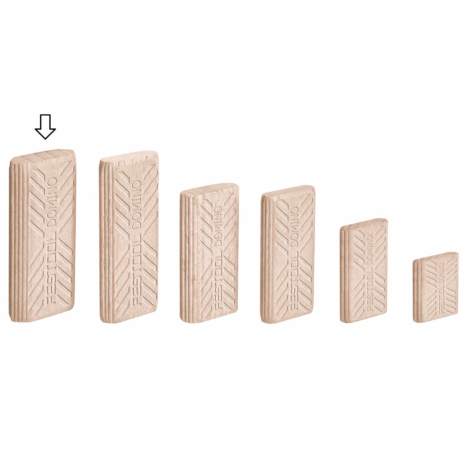 FESTOOL DOMINO D 10x50/510 BU Beech Dowels 10x50mm 510 Pack