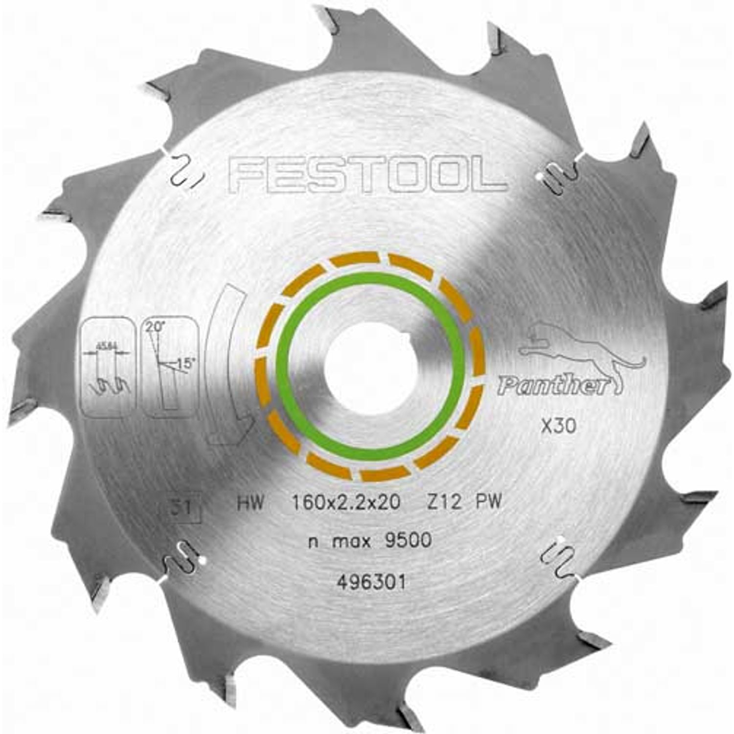 Saw Blade Hw 160x2,2x20 Pw12