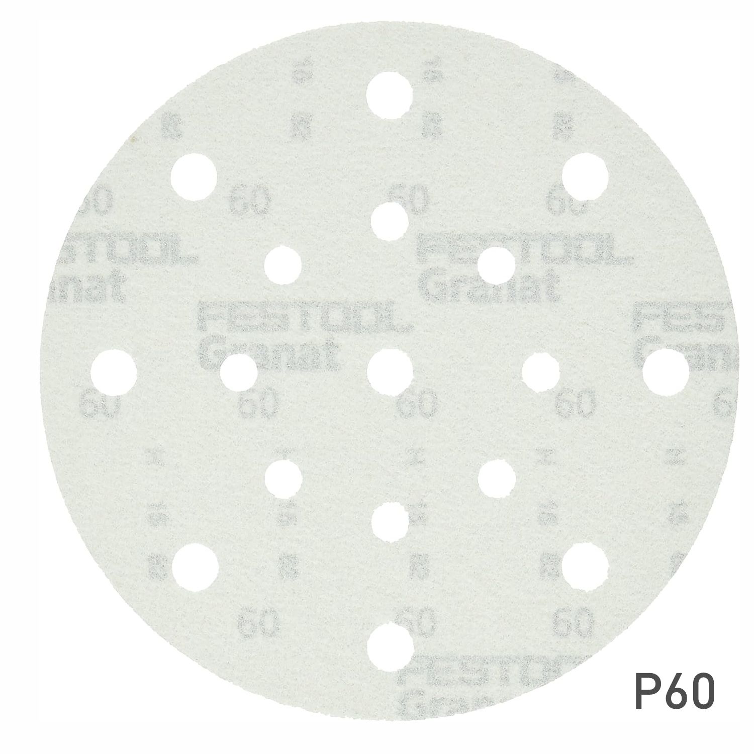 FESTOOL STF D150/48 P60 GR/10 Granat Abrasive Discs 150mm P60 10 Piece