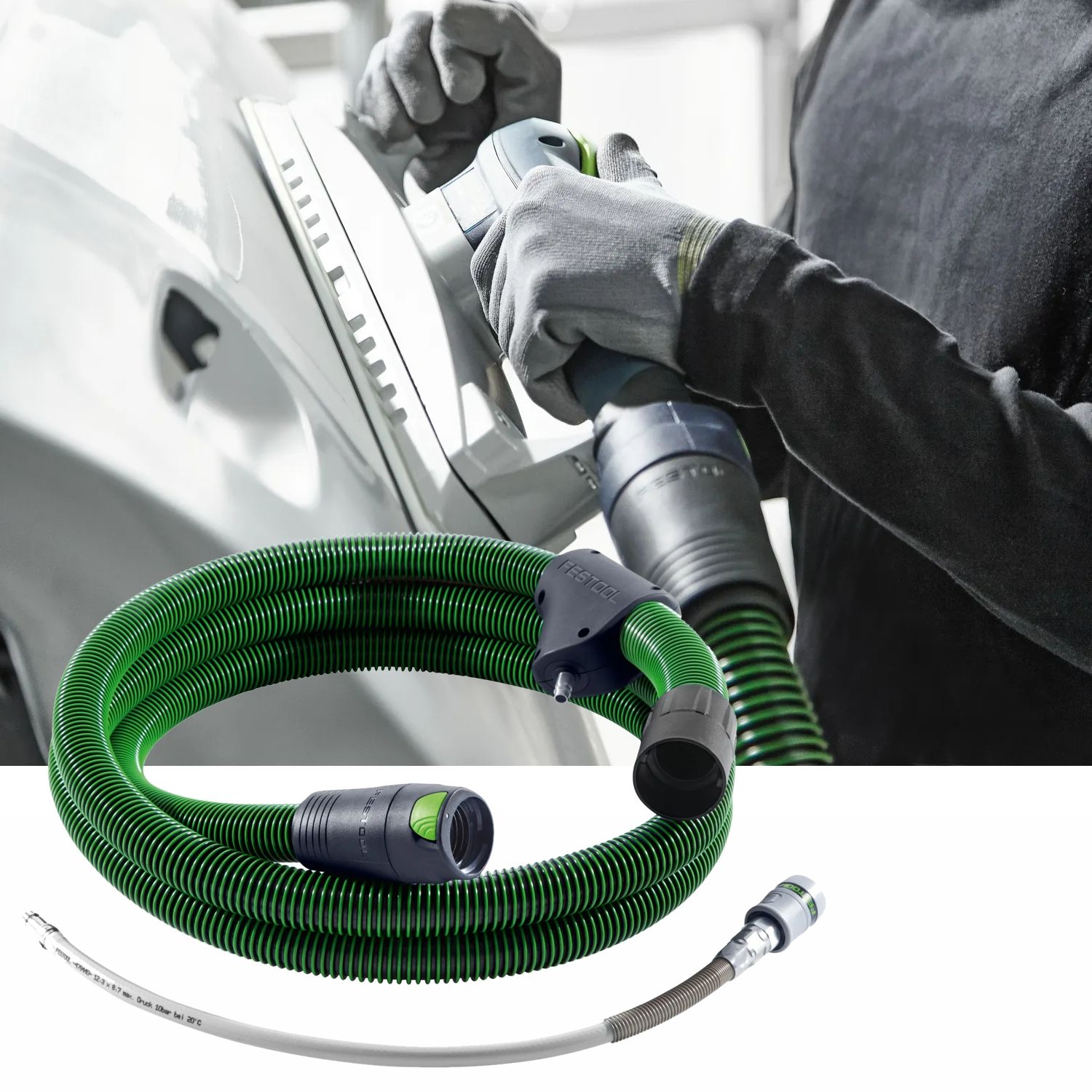 FESTOOL IAS 3-7000 AS IAS Hose for FESTOOL LEX 3, LEX 2 and LRS compressed air sanders