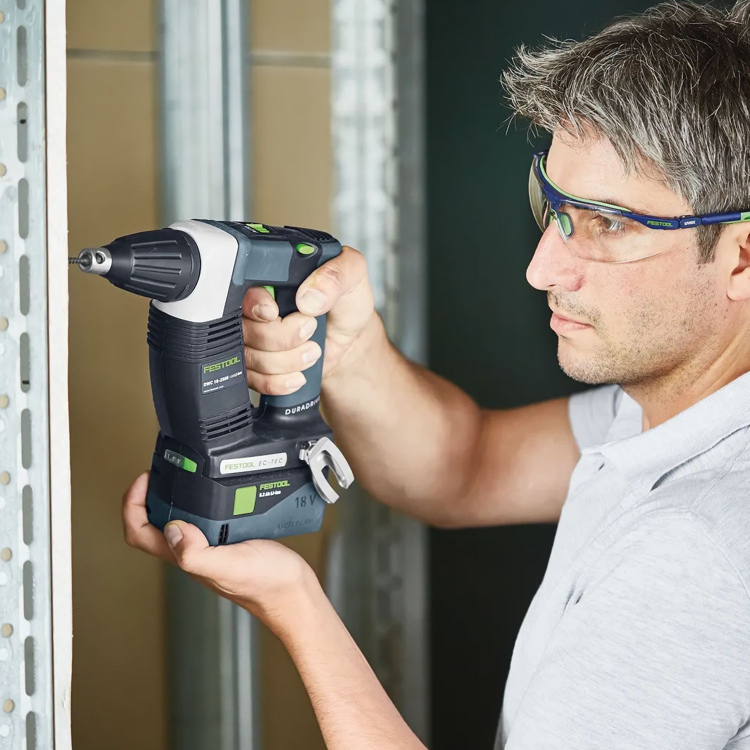 FESTOOL DWC 18 Cordless Construction Drywall Screwdriver DURADRIVE 18V