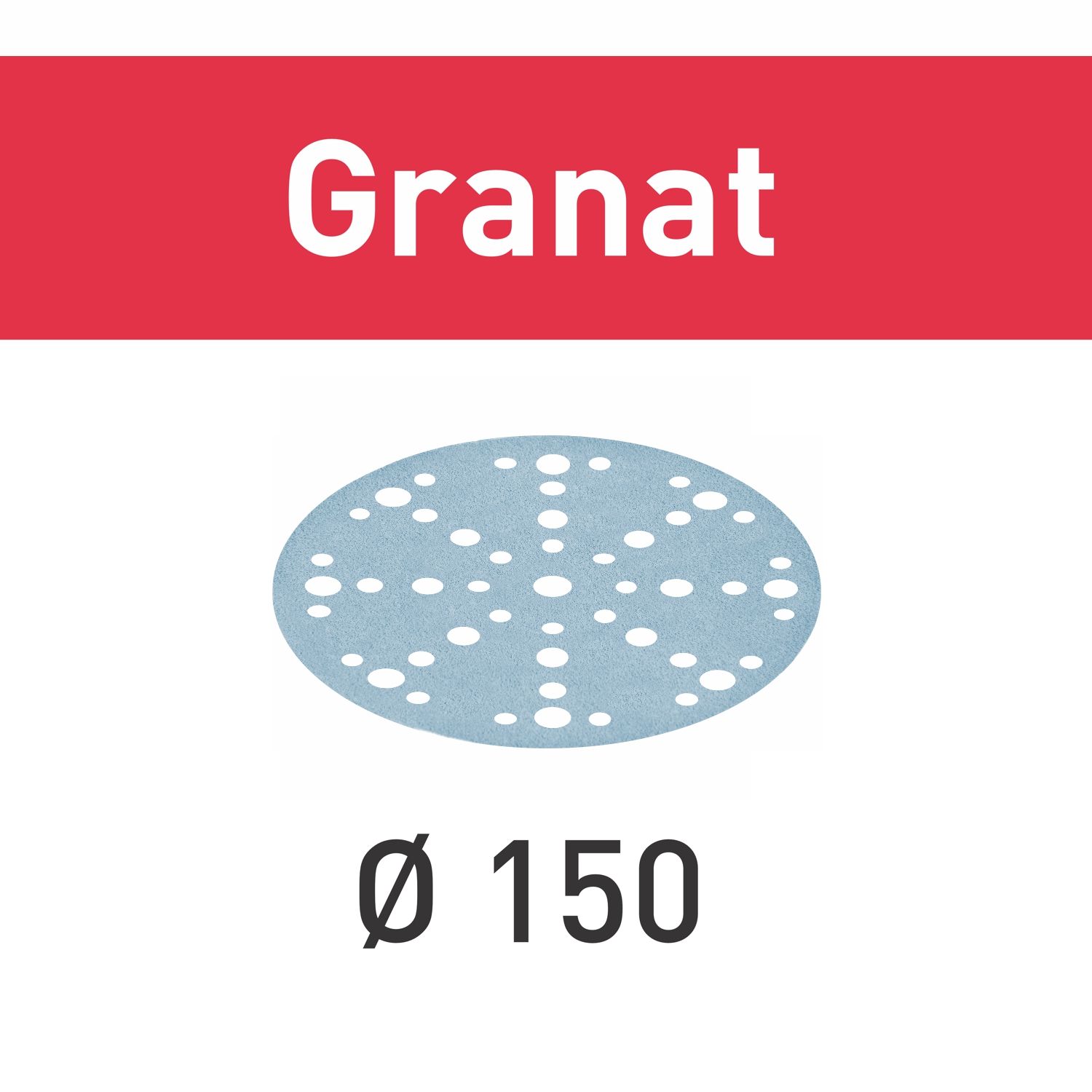 FESTOOL Granat STF D150/48 P500 150mm Sanding Discs 100 Pack