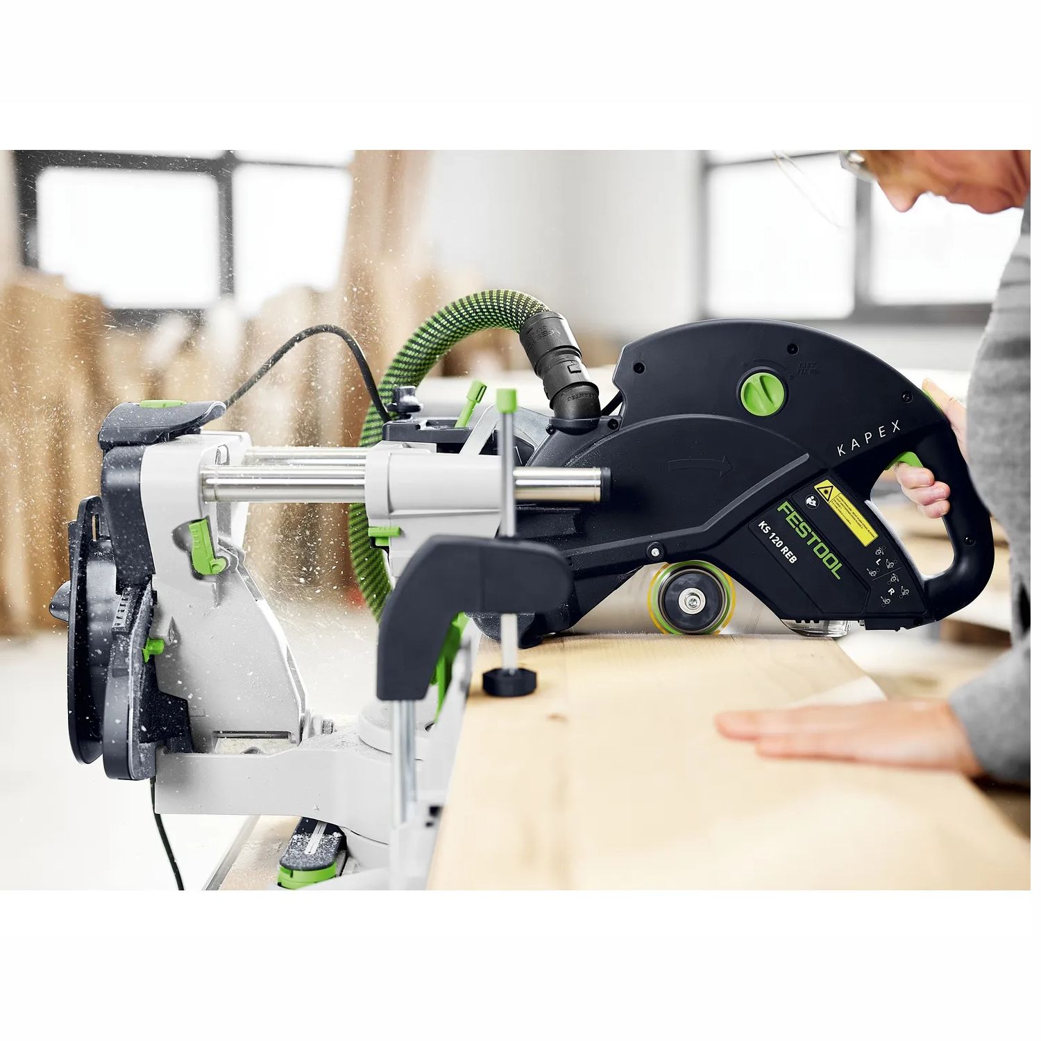 FESTOOL KS 120 REB KAPEX Sliding Compound Mitre Saw