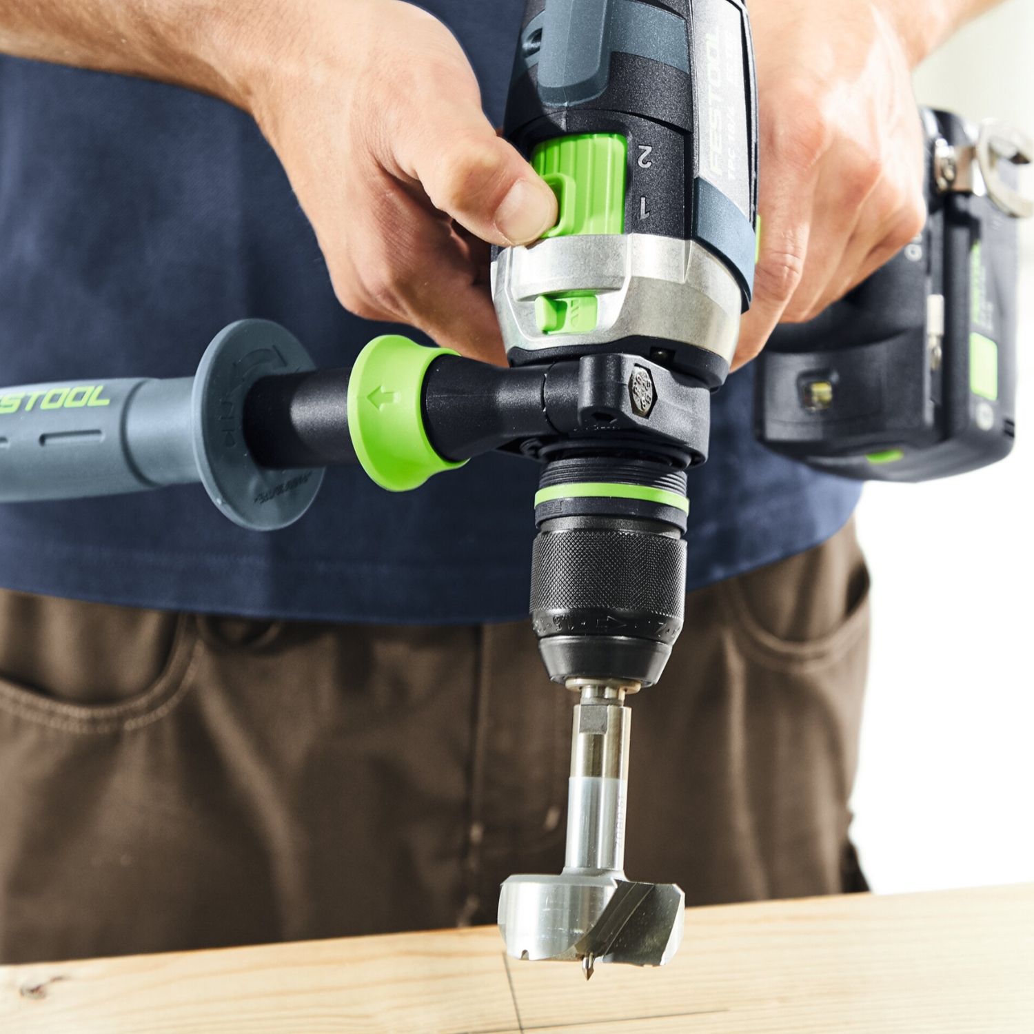 FESTOOL TPC 18/4 I-Basic QUADRIVE Cordless Percussion Drill 18V