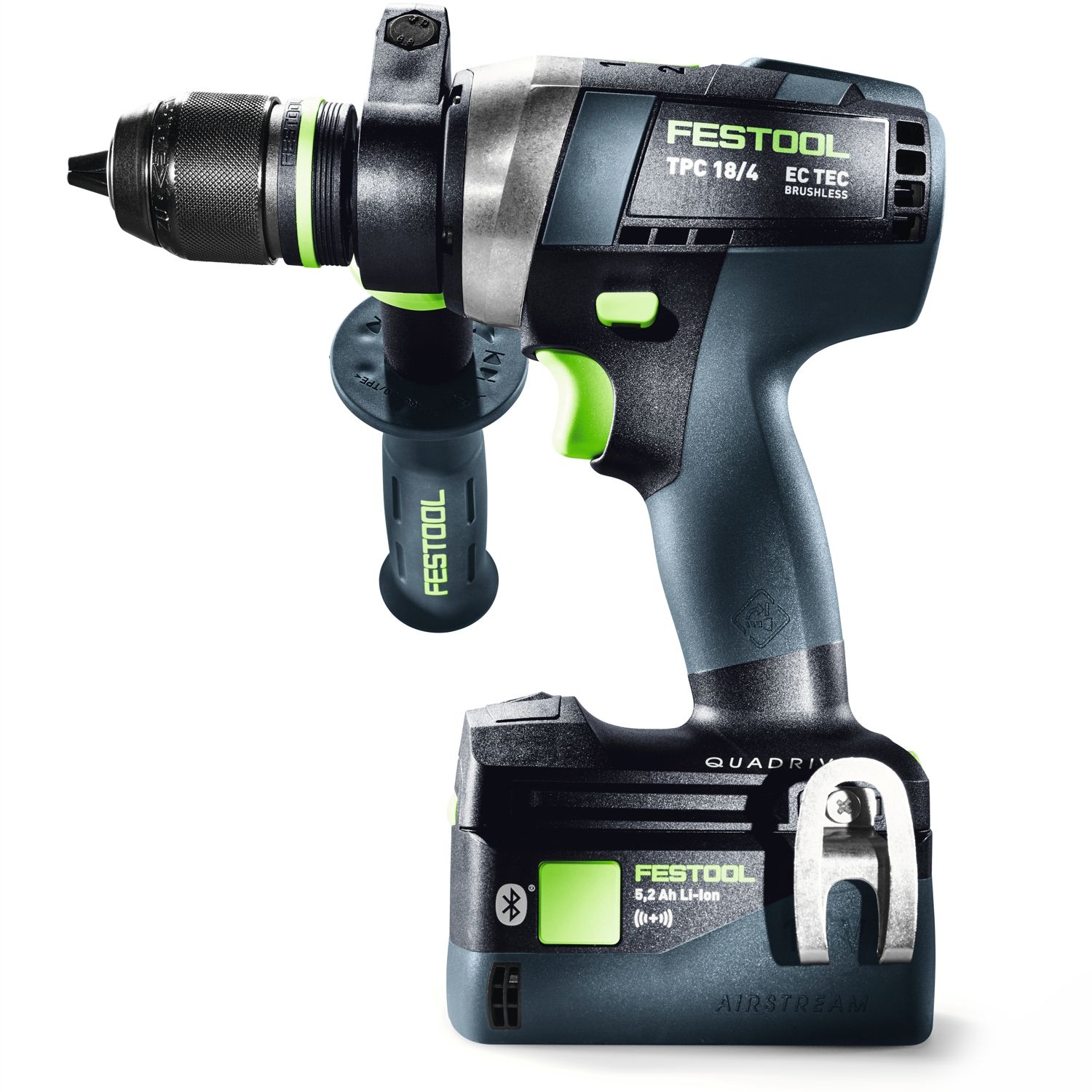 FESTOOL TPC 18/4 I-Basic QUADRIVE Cordless Percussion Drill 18V
