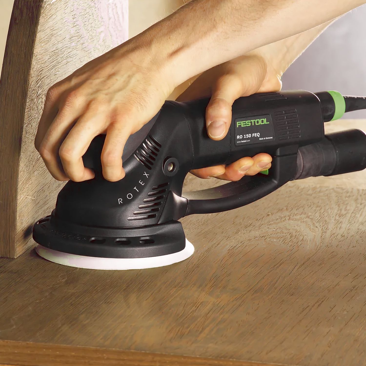 FESTOOL RO 150 FEQ-Plus ROTEX Geared Eccentric Sander in Systainer