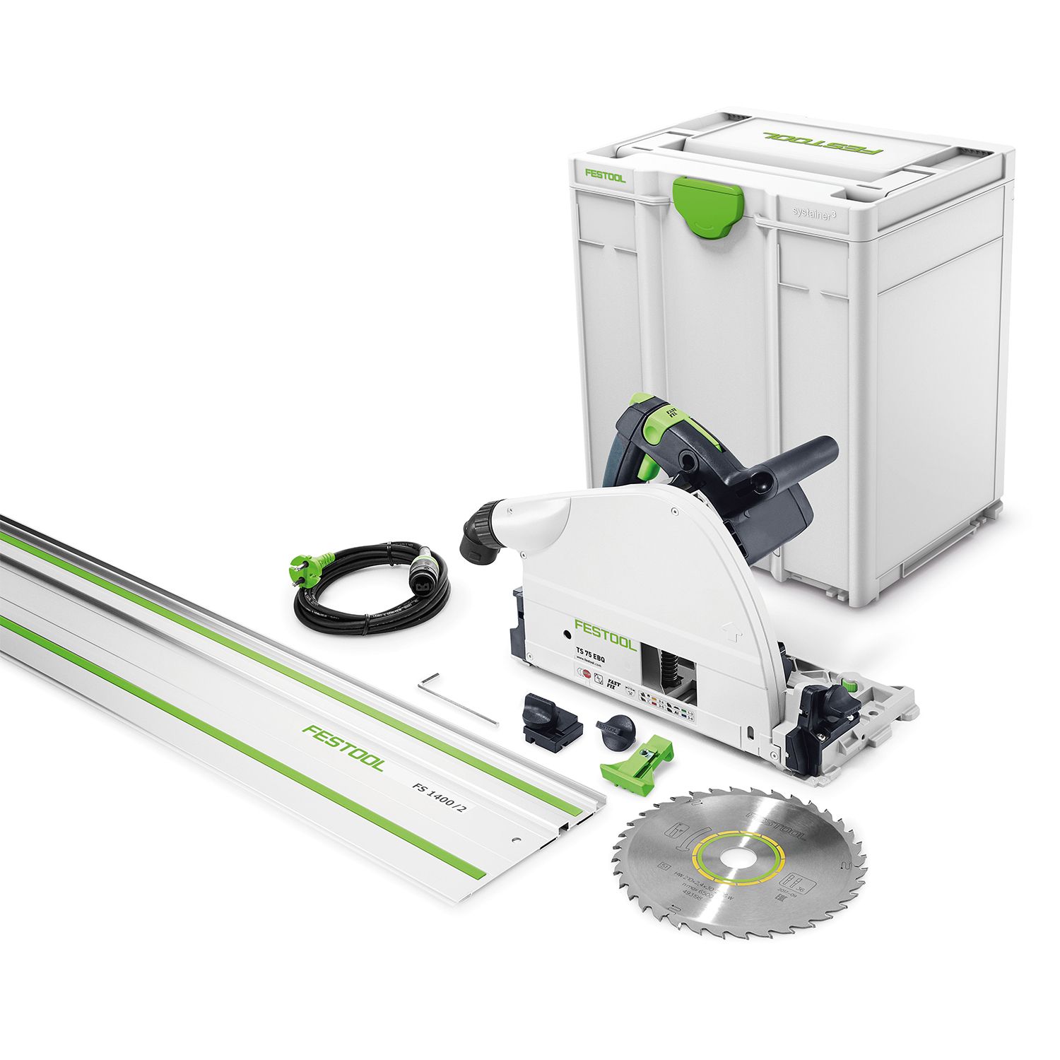 FESTOOL TS 75 EBQ-Plus-FS Plunge-Cut Saw