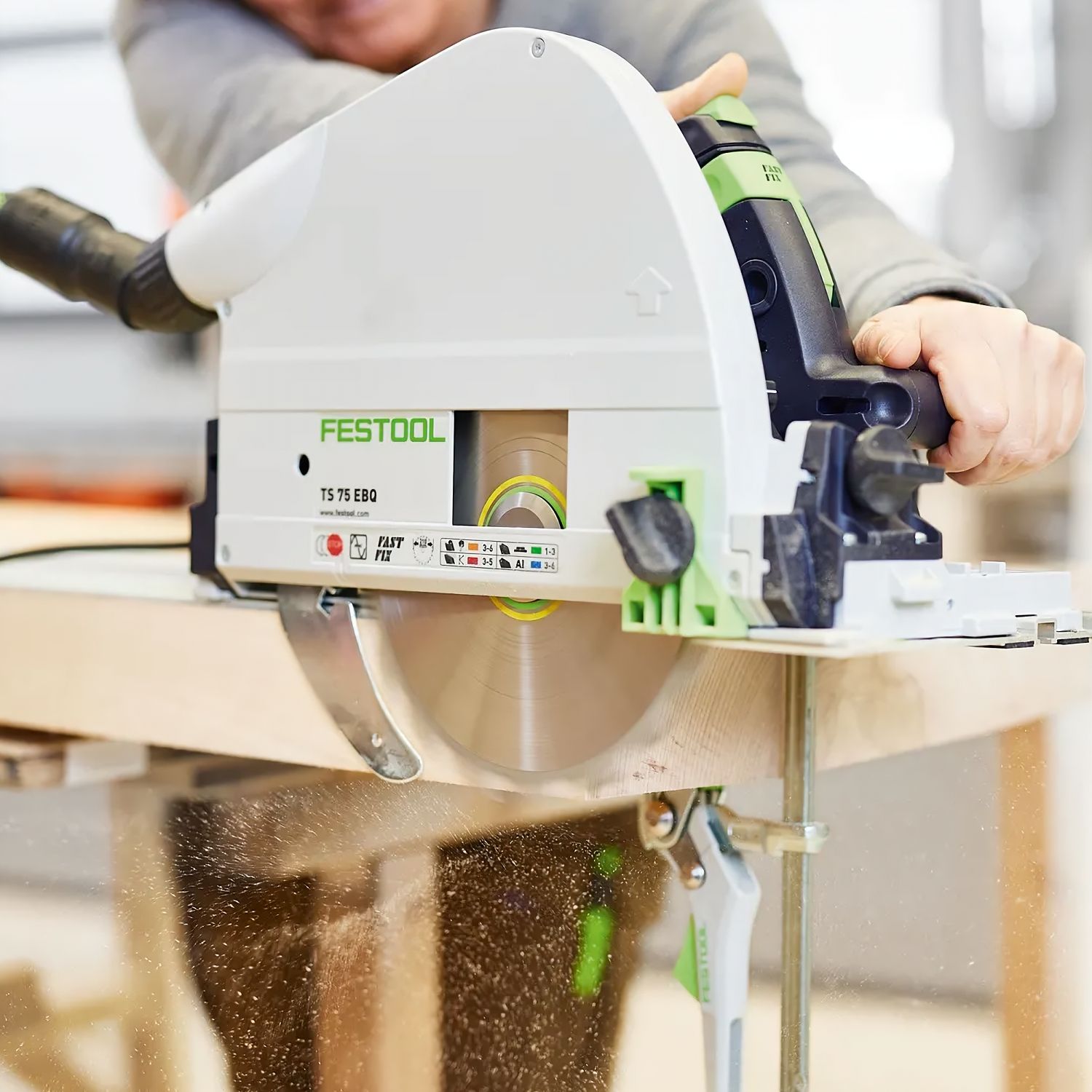 FESTOOL TS 75 EBQ-Plus-FS Plunge-Cut Saw