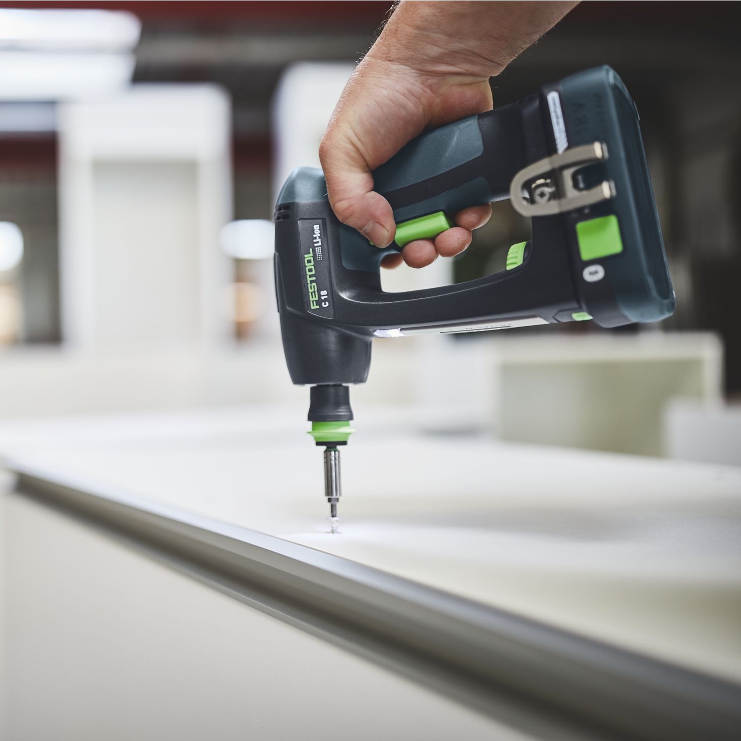 FESTOOL C 18-Basic 18V Cordless Drill in Systainer with C-shape handle