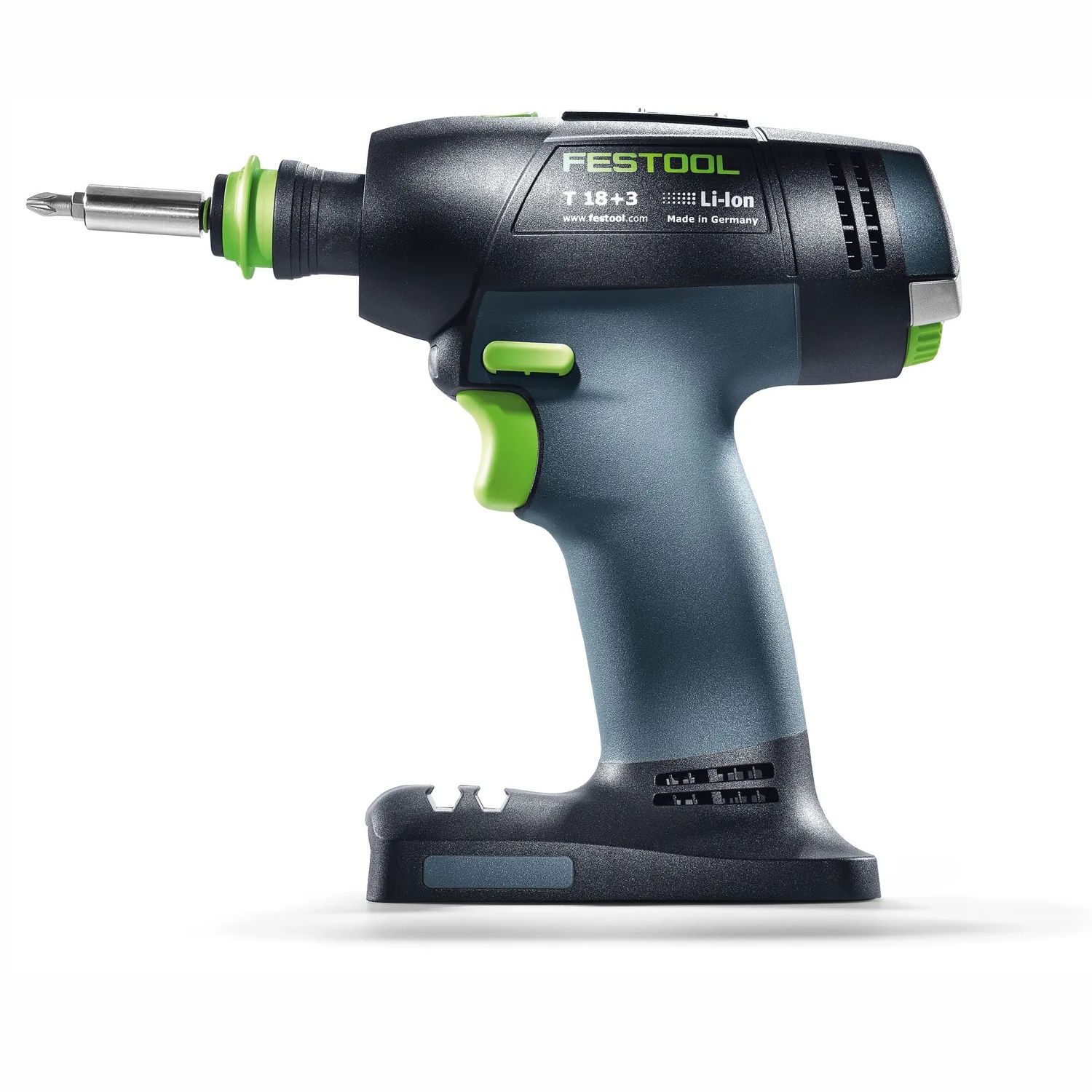 FESTOOL T 18+3-Basic Cordless Drill with ergonomic T-design