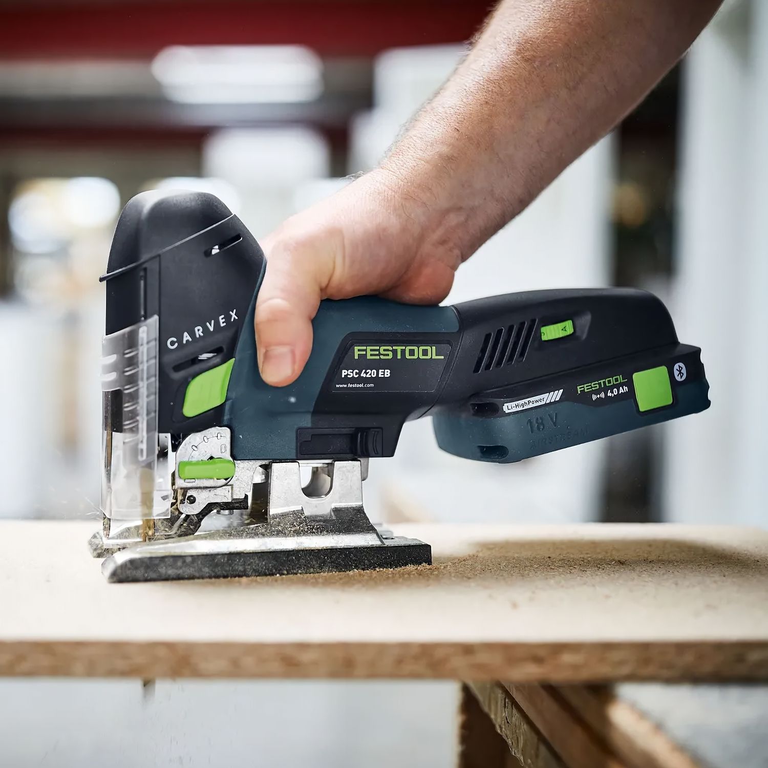 FESTOOL PSC 420 EB-Basic CARVEX Cordless Pendulum Jigsaw