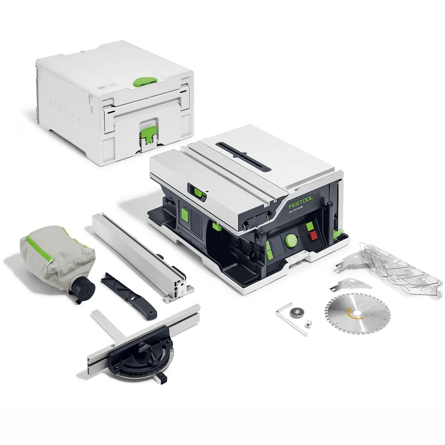 FESTOOL CSC SYS 50 EB-Basic Cordless Table Saw 168mm 2 x 18V In Systainer