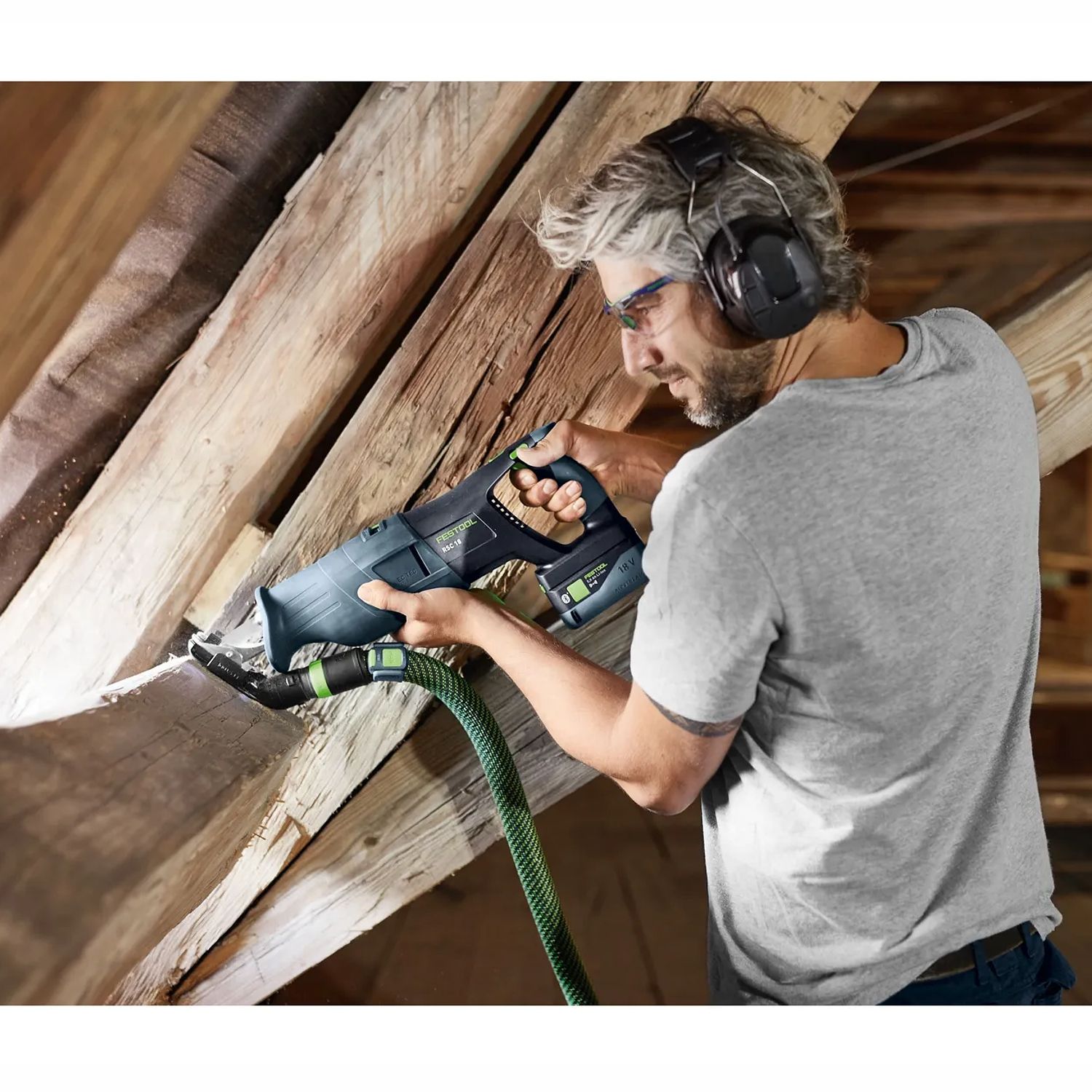 FESTOOL RSC 18 EB-Basic Cordless Reciprocating Saw
