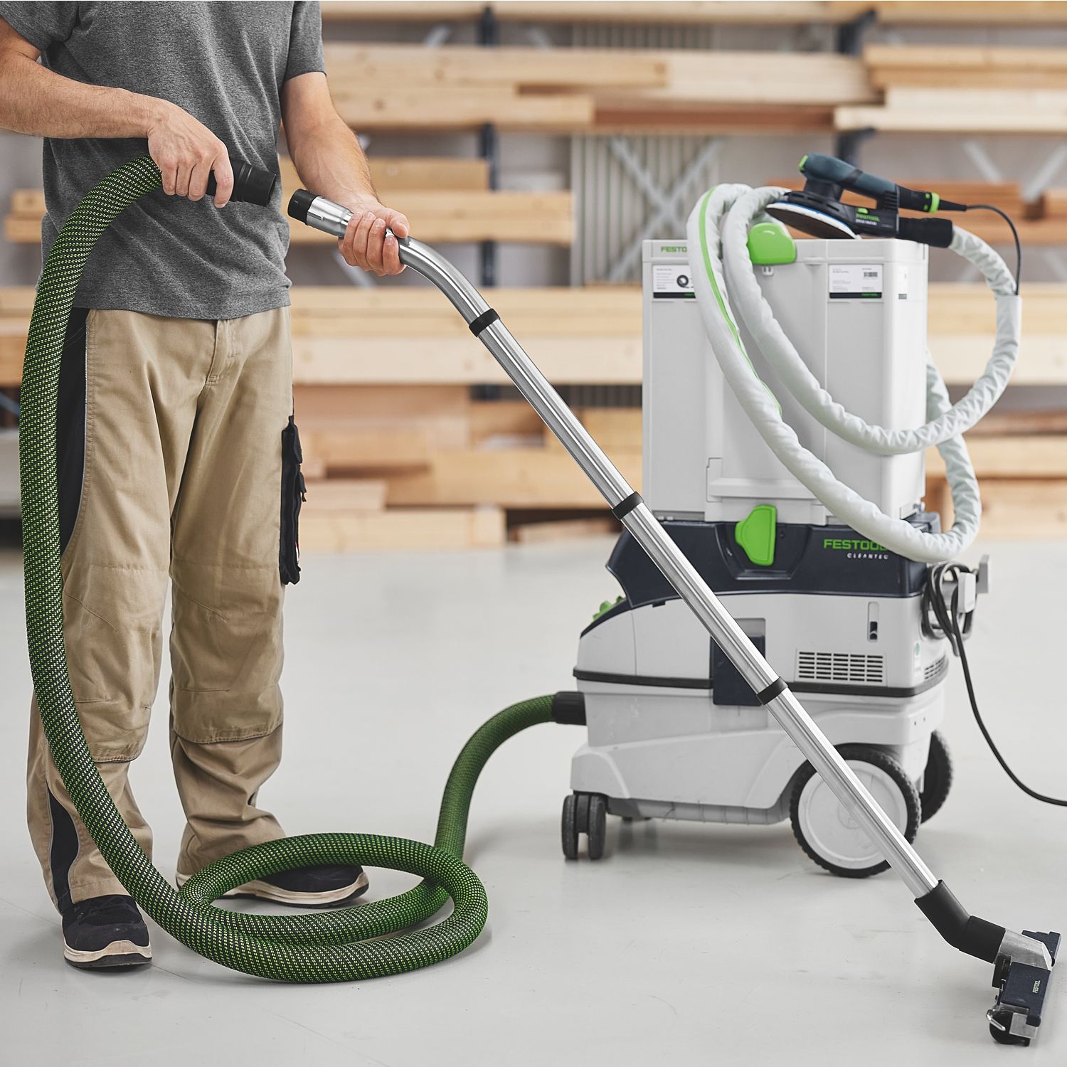 FESTOOL D 27/32x3,5m-AS/CTR Antistatic Suction Hose 3.5m