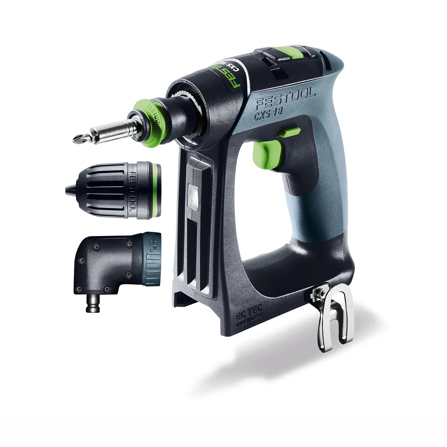 FESTOOL CXS 18-Basic-Set Cordless Drill with ergonomic C-shape design