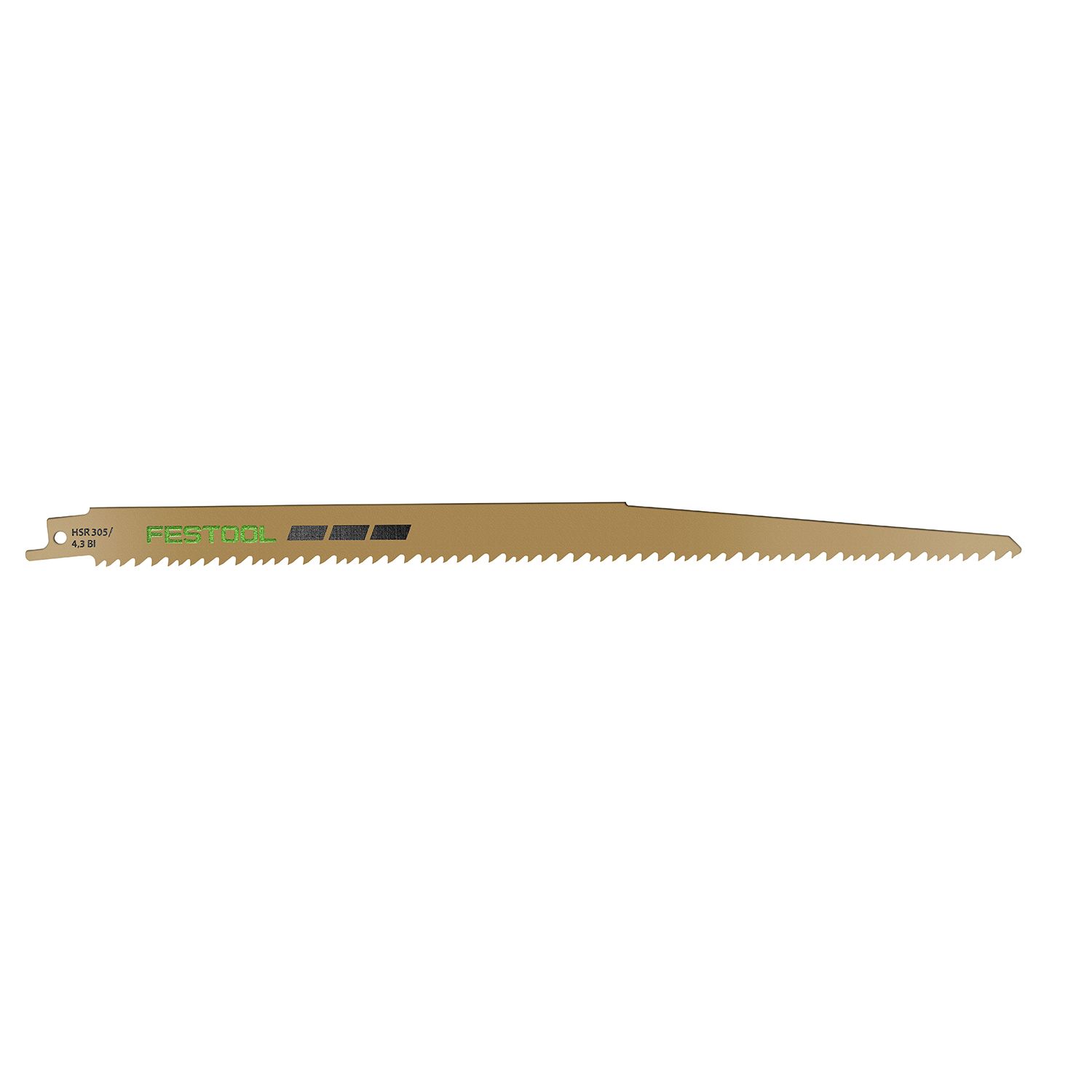 FESTOOL HSR 305/4,3 BI/5 WOOD UNIVERSAL Sabre Saw Blade Set 305mm 5pc
