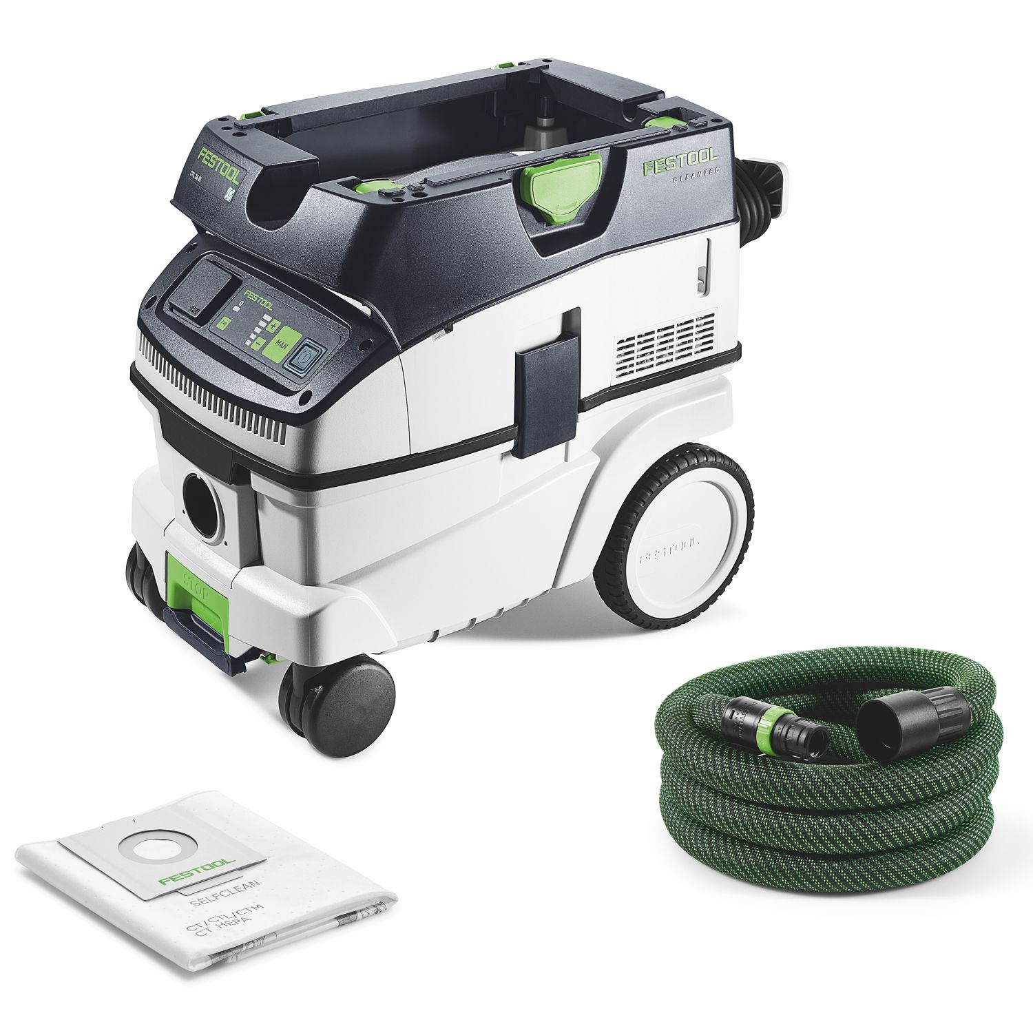 FESTOOL CTL 26 EI CLEANTEC Mobile Dust Extractor 26 litre
