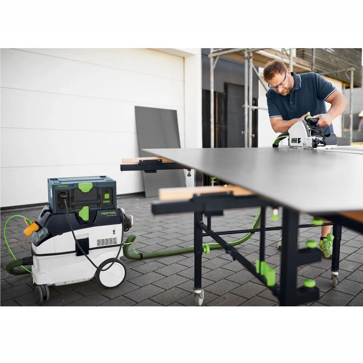 FESTOOL CTM 26 EI CLEANTEC Mobile Dust Extractor - 26 litre for hazardous dust
