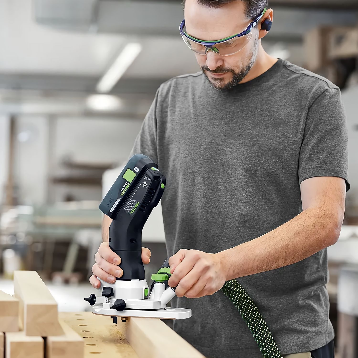 FESTOOL MFKC 700 EB-Basic Cordless Module Edge Router 18V