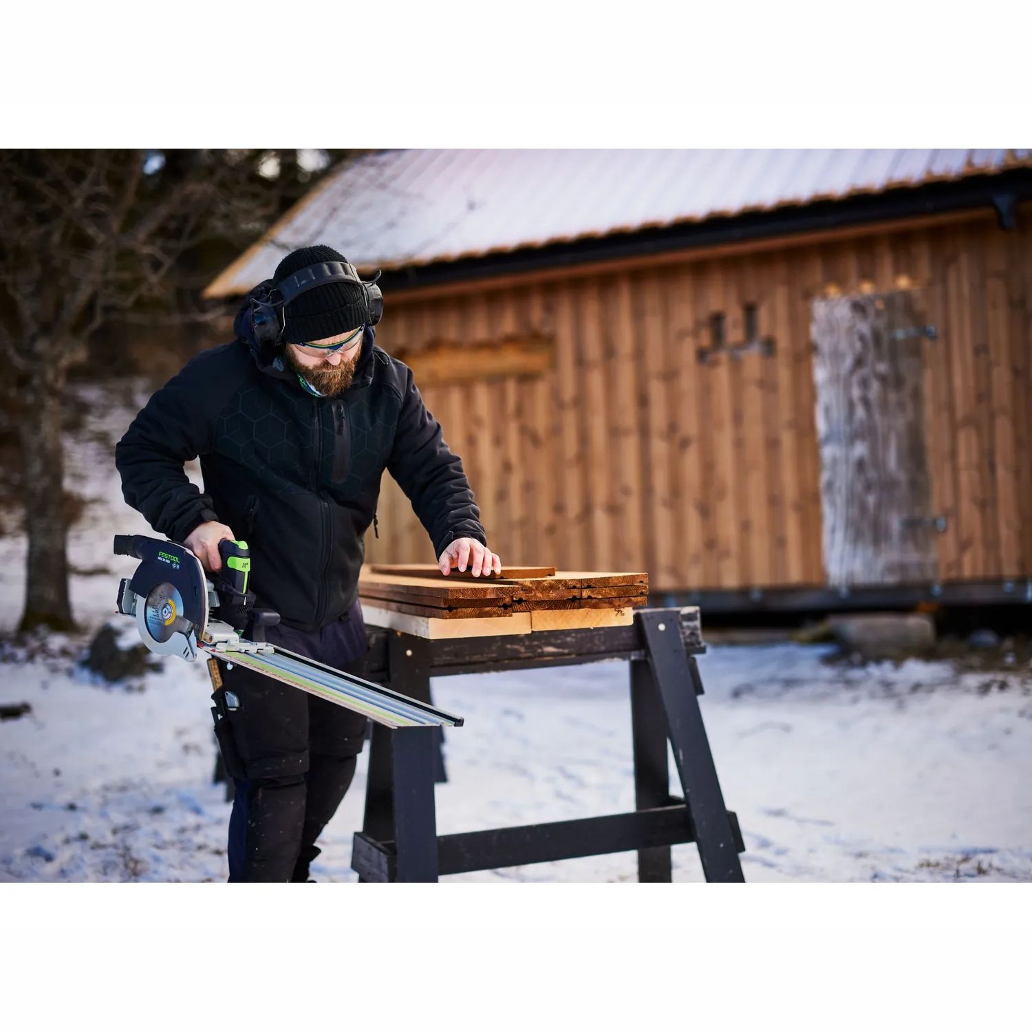 FESTOOL HKC 55 KEB-Basic Cordless Circular Saw