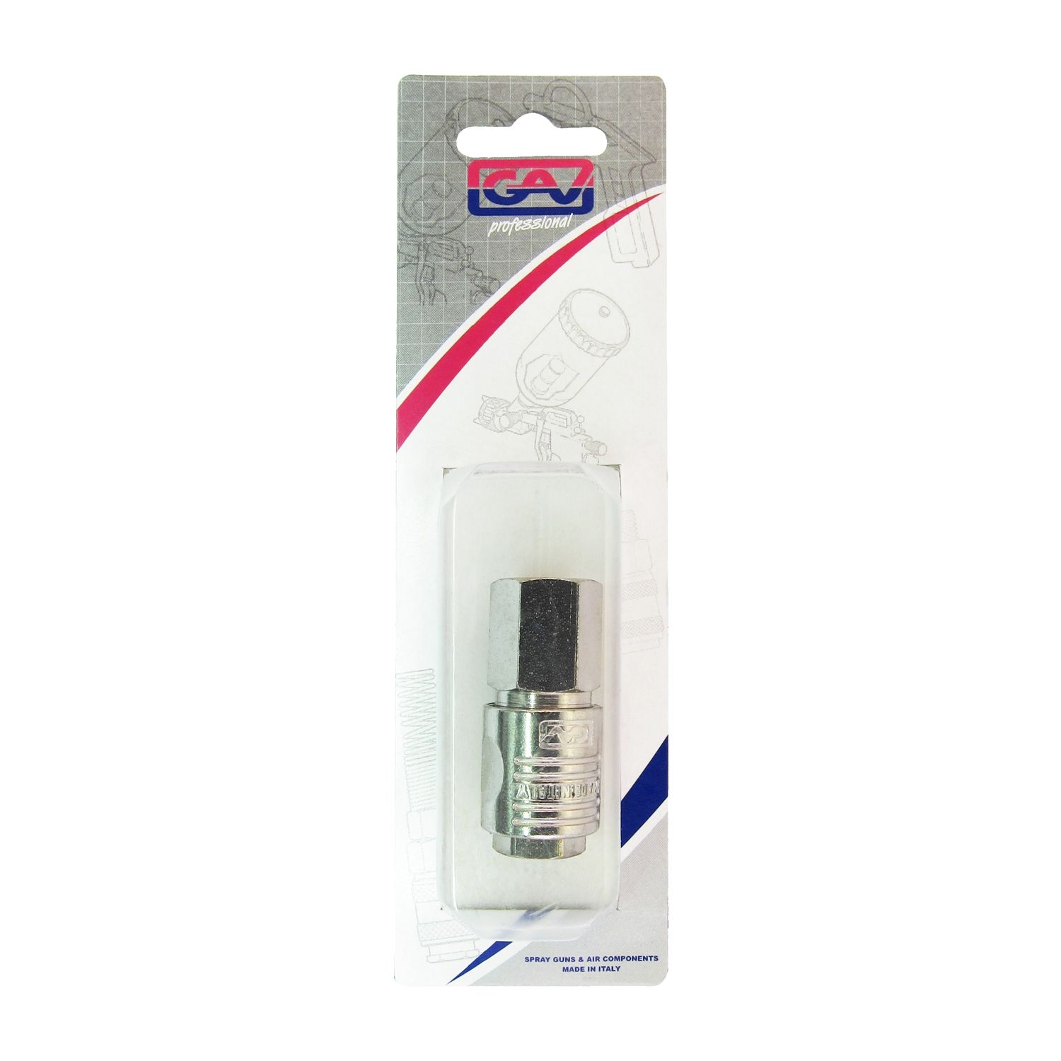 GAV112A-2P Quick Coupler Euroline 3/8" Female Packaged