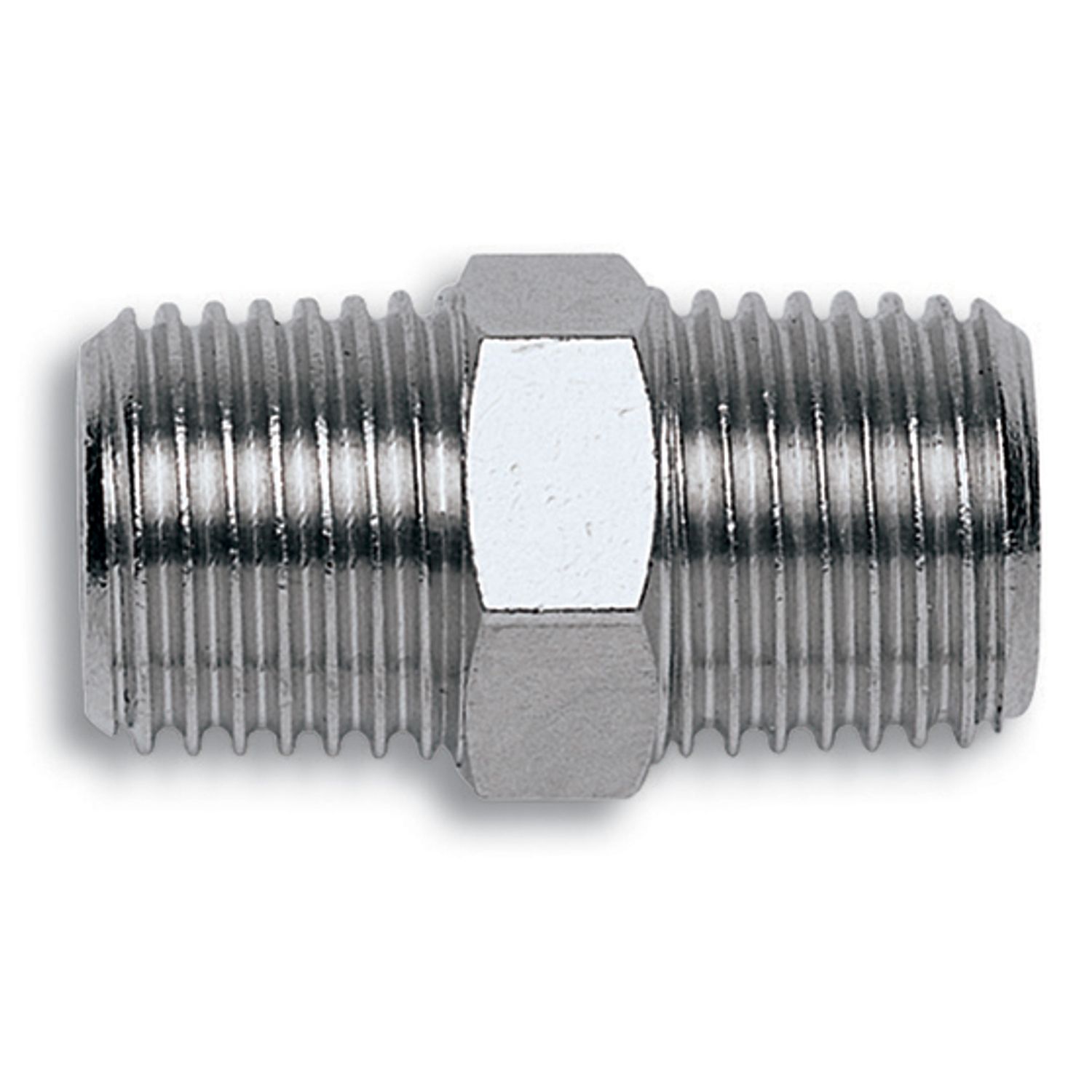 Taper Nipple 1/4 X 1/4 M/m Packaged