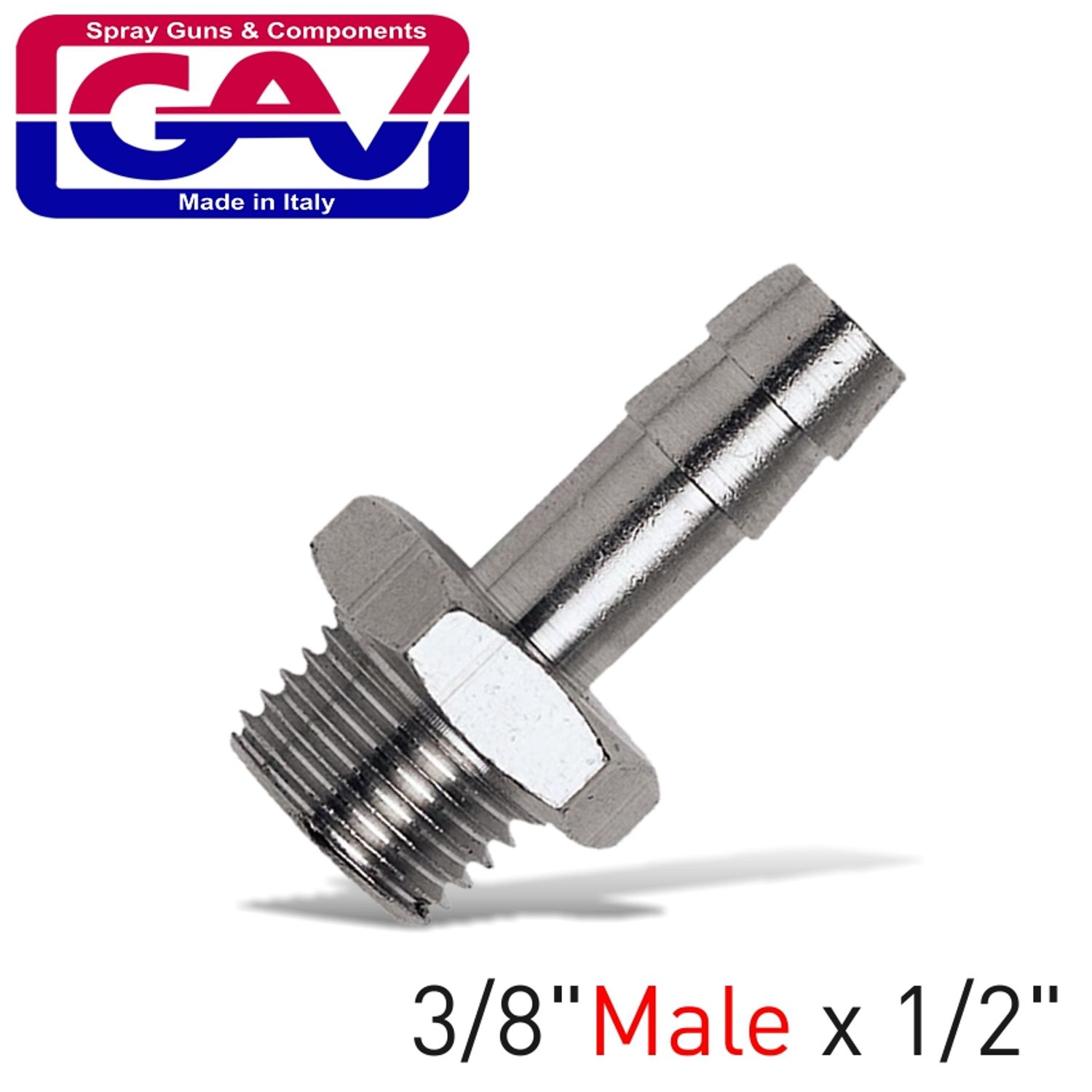 Hose Adaptor 3/8'male X 1/2' Hose
