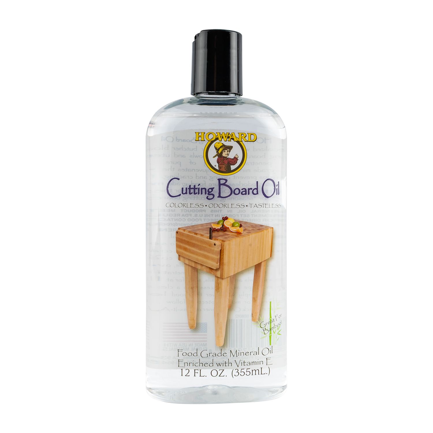 HOWARD Butcher Block & Cutting Board Oil 355 Ml