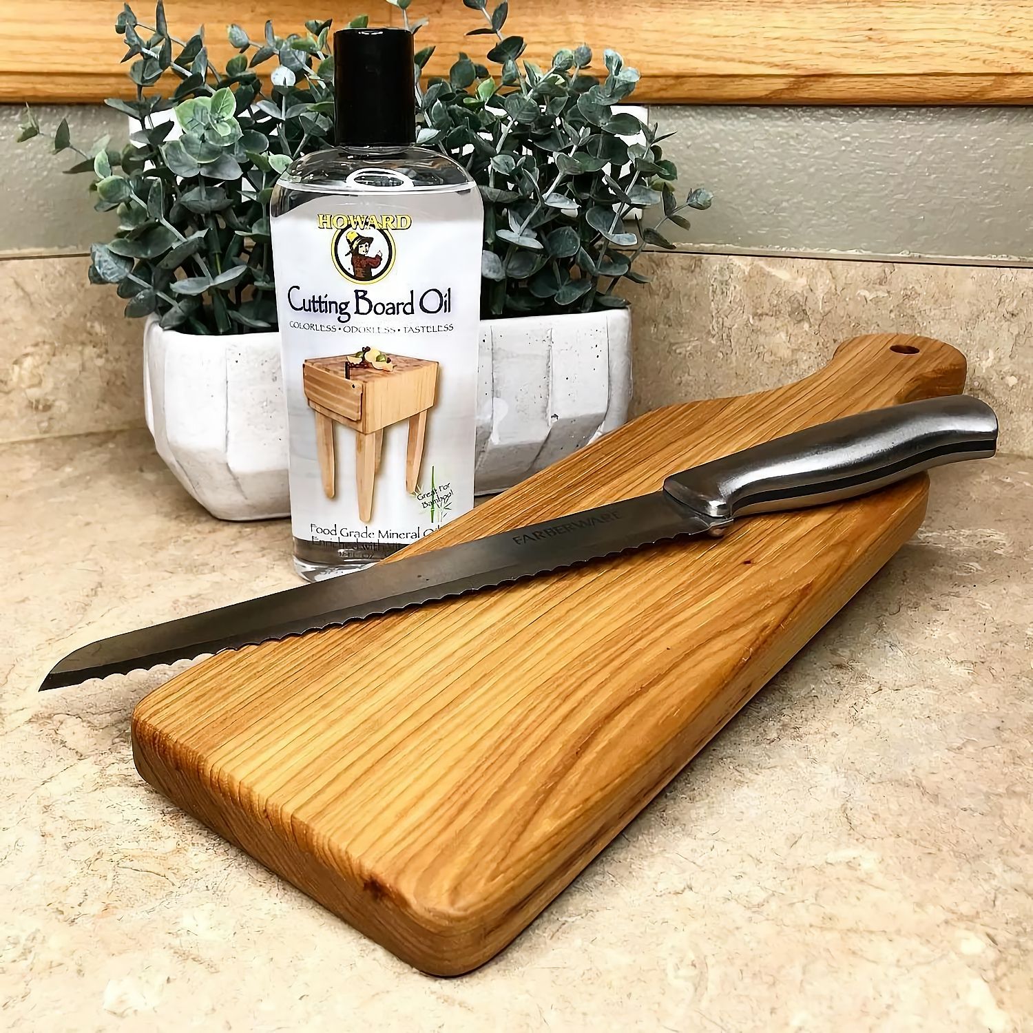 HOWARD Butcher Block & Cutting Board Oil 355 Ml