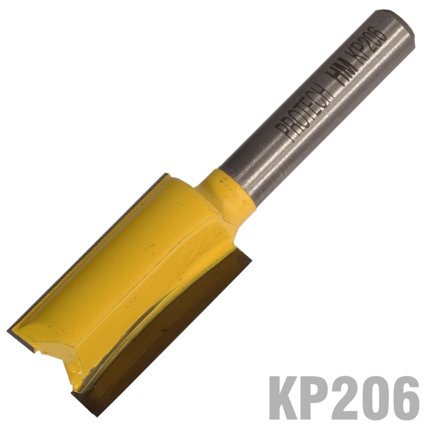 Straight Bit 9/16' (14.3mm) X 1'(25.4mm) Two Flute 1/4' Shank