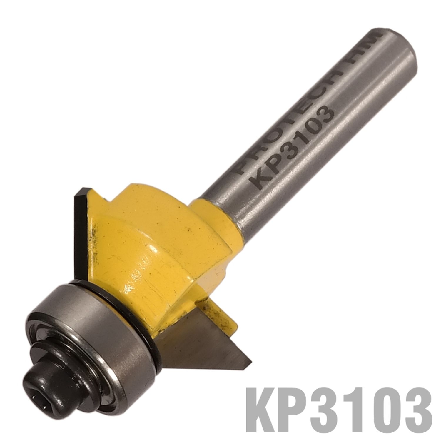 Bevel Trim 1/2' X 1/4' Bottom Bearing 45 1/4' Shank
